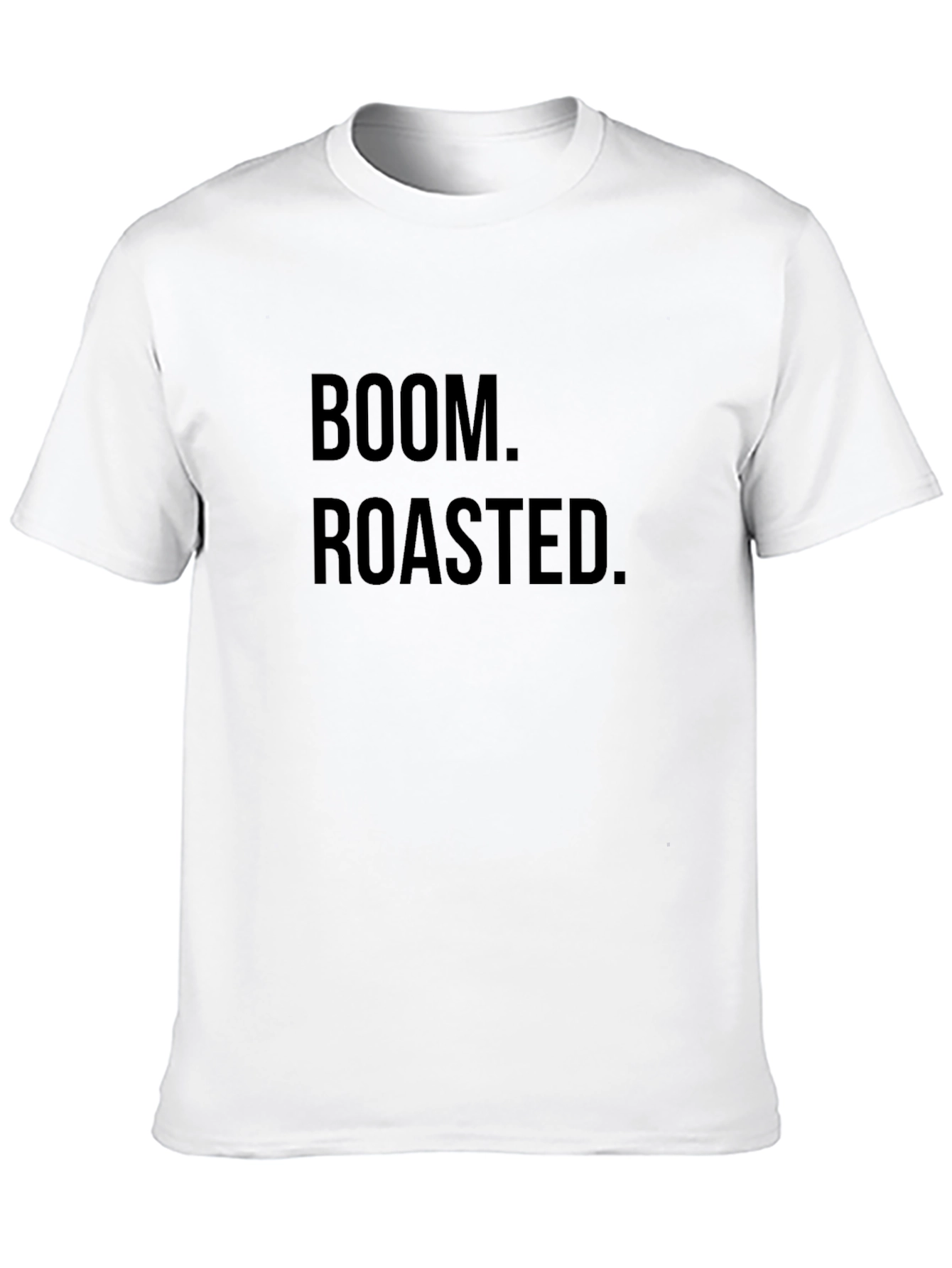 Black Boom Roasted T-Shirt - Classic Humor Tee view 10