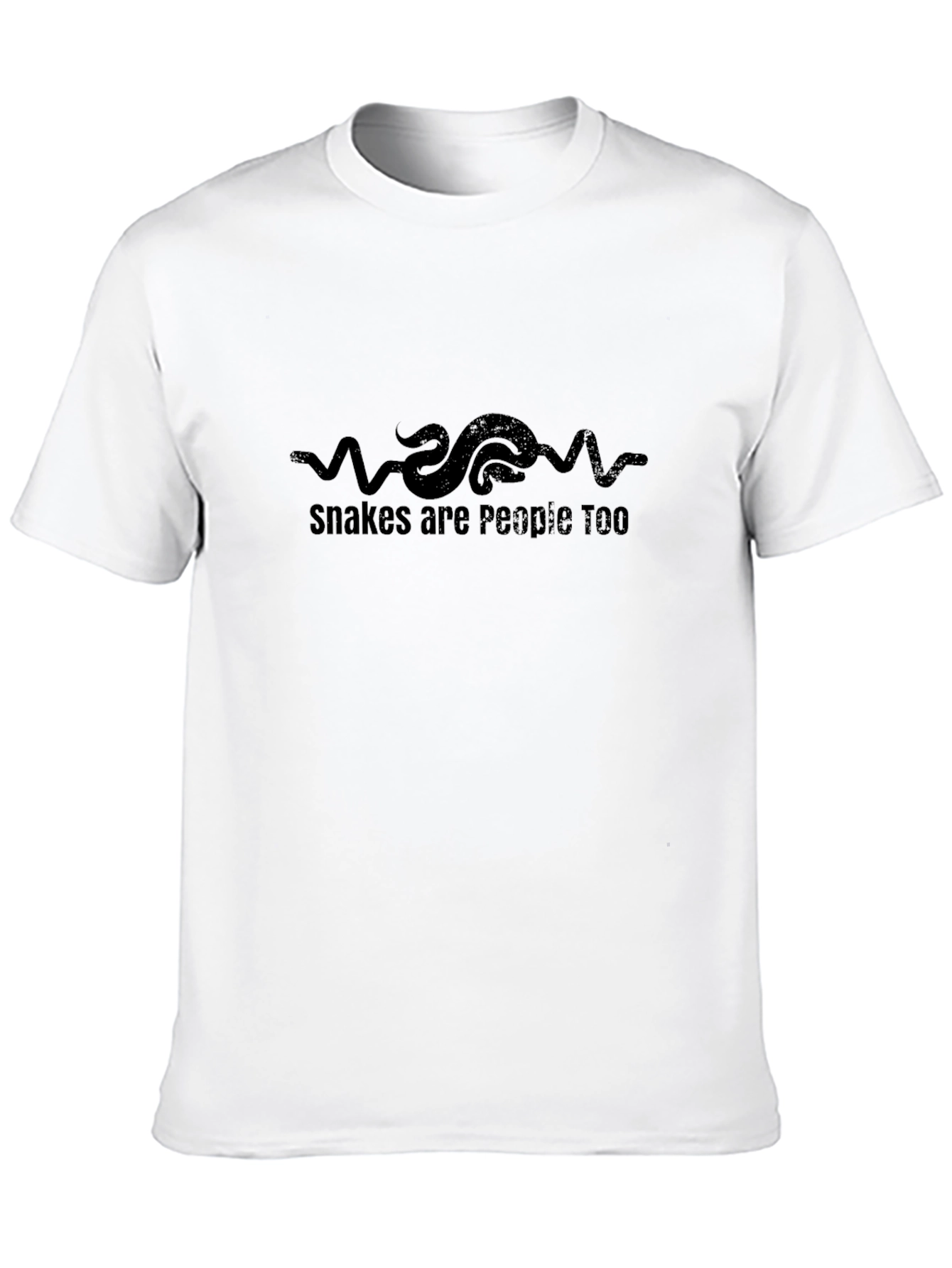 Black Snakes are People Too - Graphic Tee - Black view 10