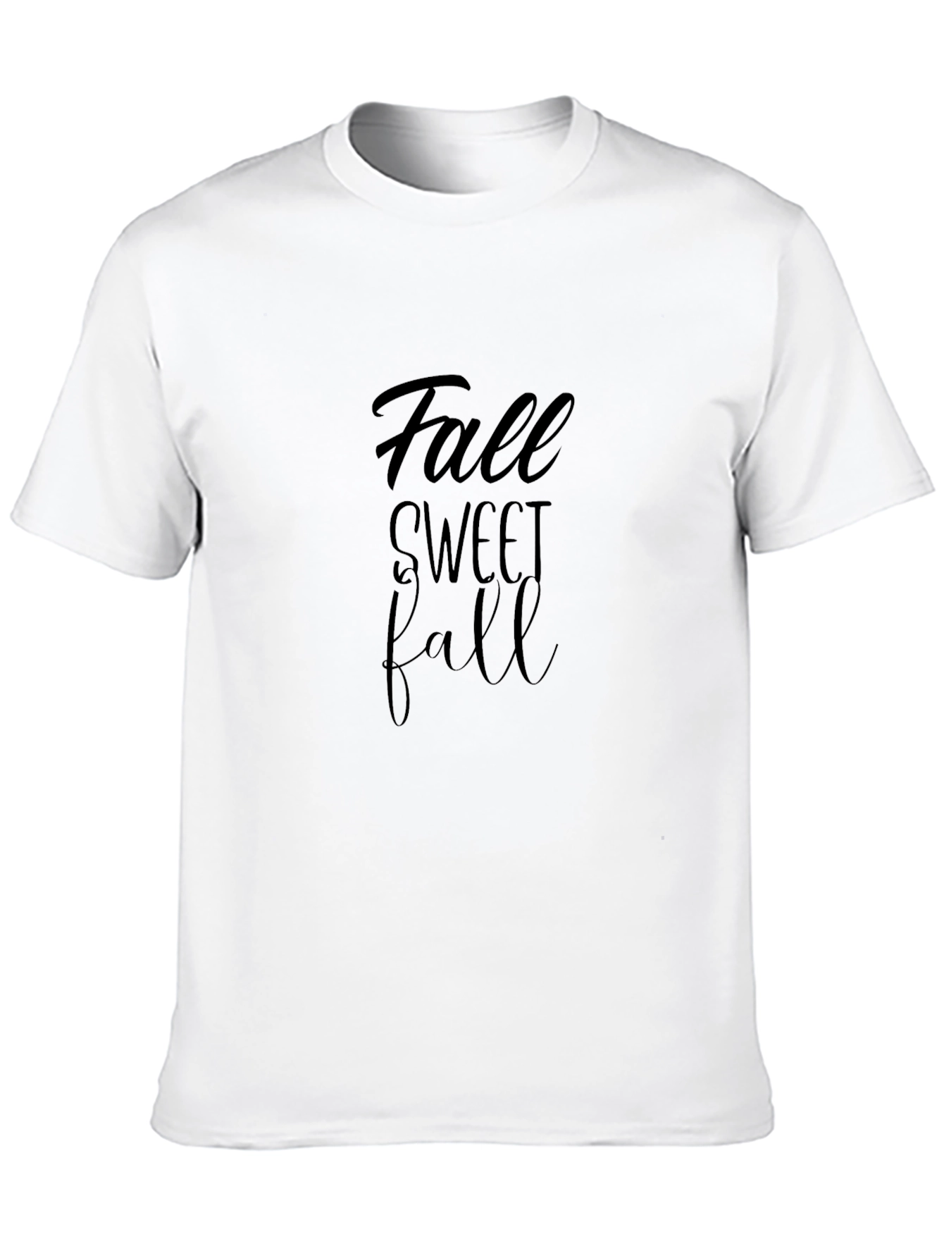 Black Fall Sweet Fall Black T-Shirt view 10