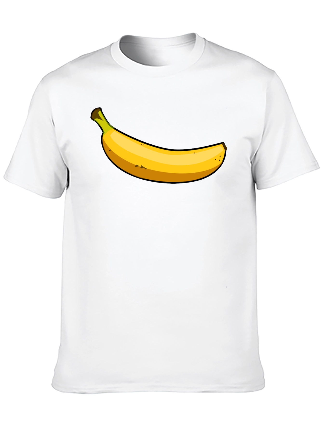 Black Banana Graphic T-Shirt - Funny Fruit Tee view 10