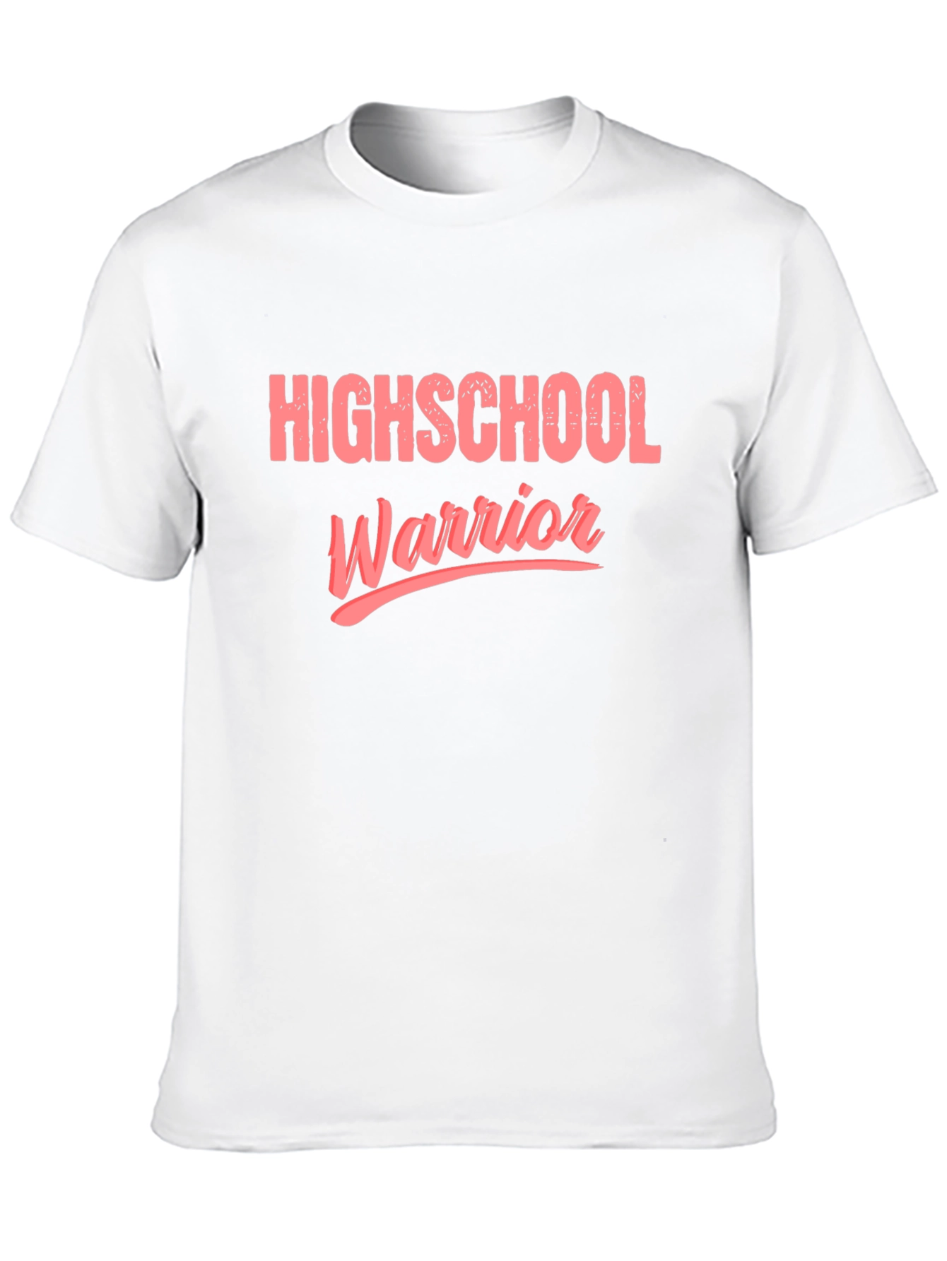Black Highschool Warrior Black Graphic Tee view 10