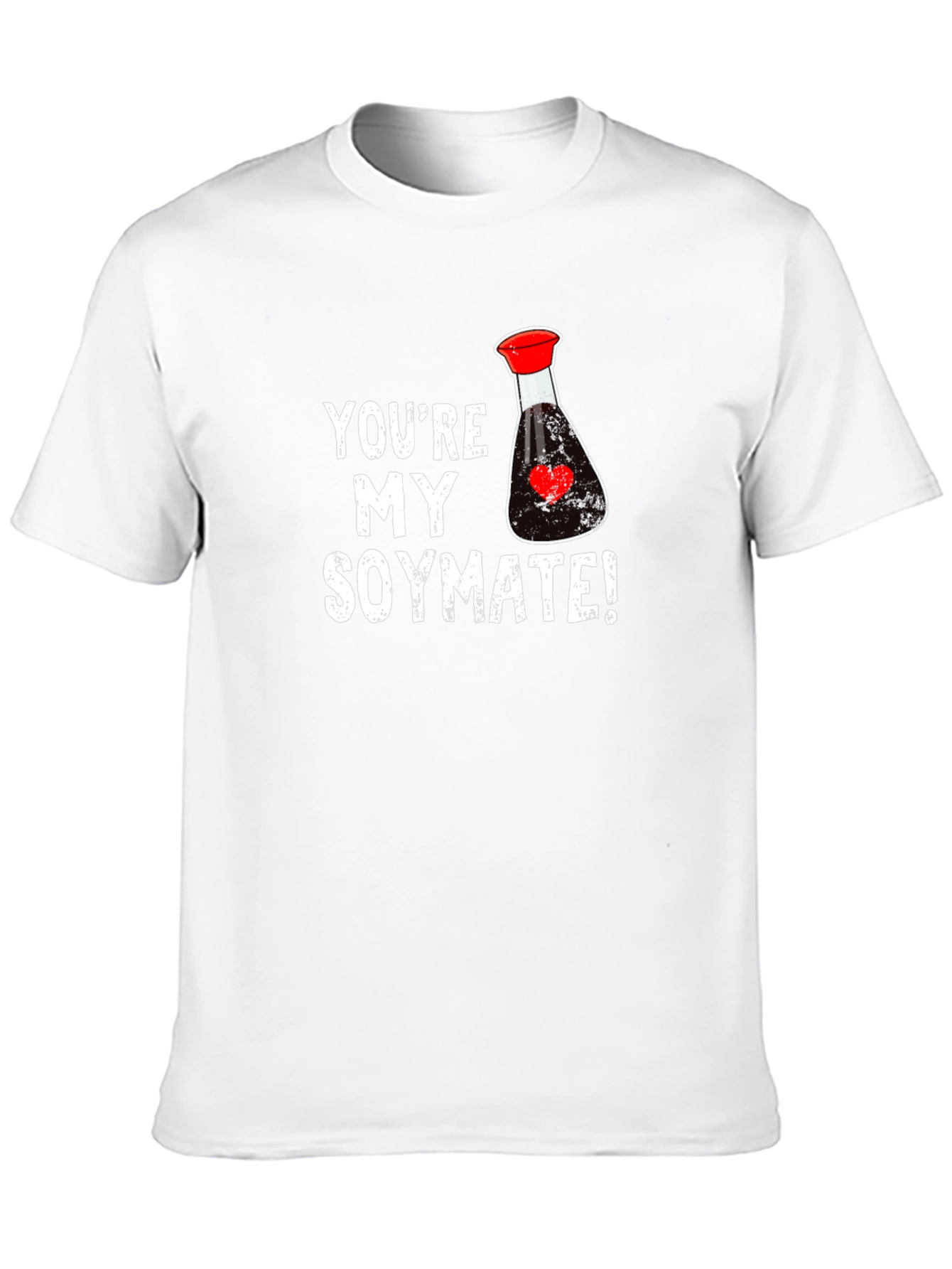 Black You're My Soymate Black Graphic Tee view 10