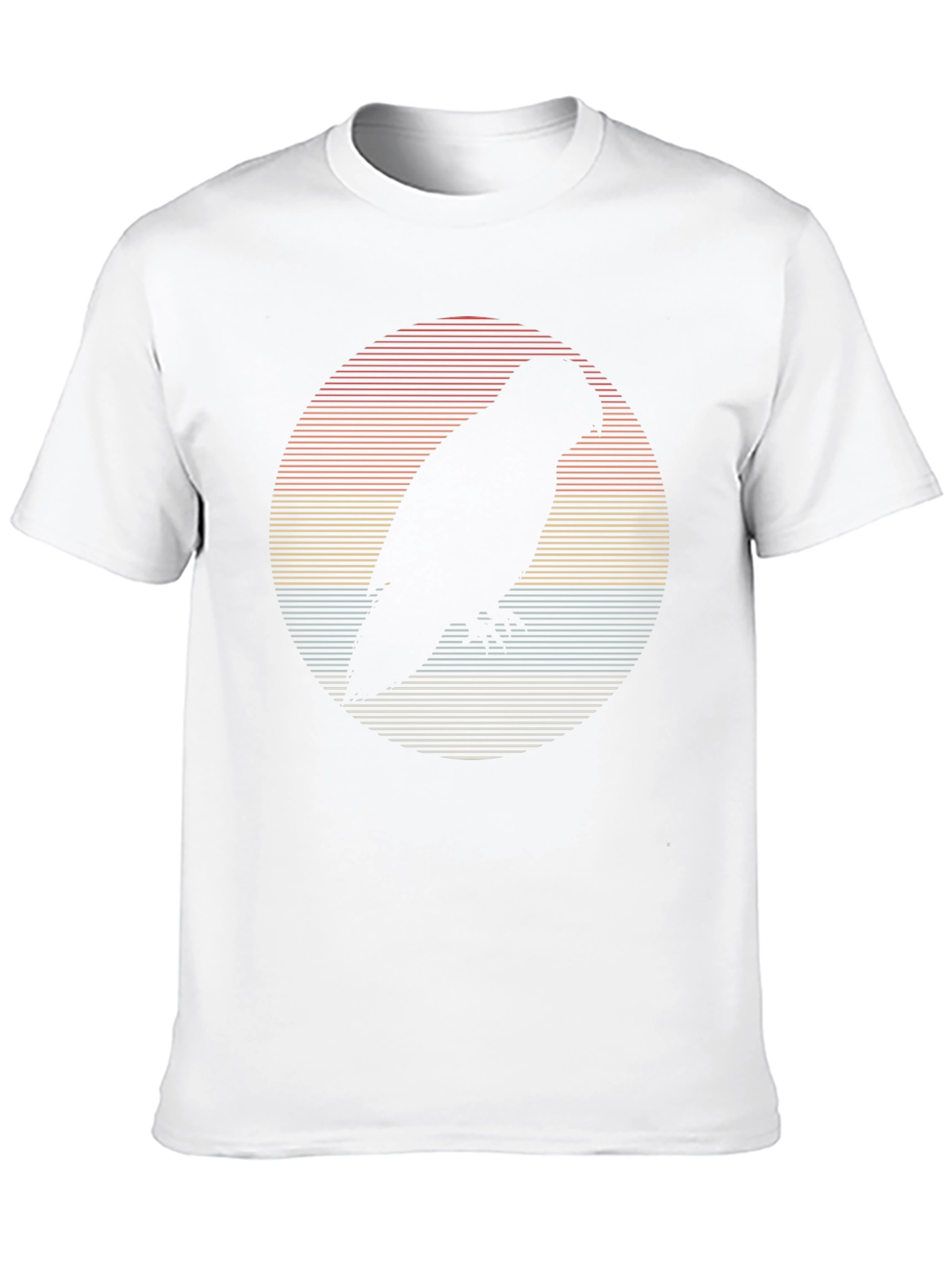 Black Retro Owl Graphic T-Shirt - Men's Black Tee view 10