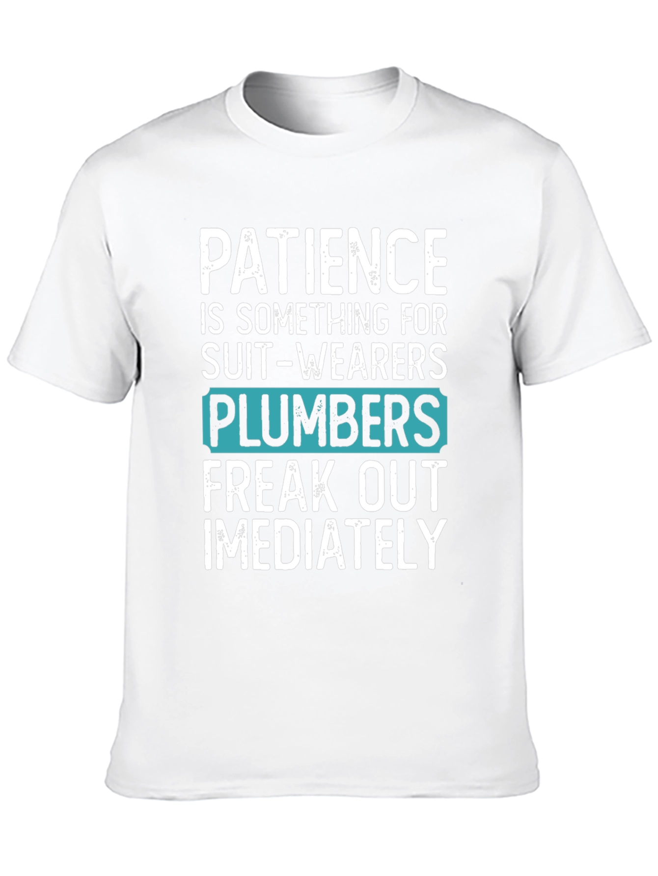 Black Plumbers Freak Out T-Shirt - Funny Gift for Plumbers view 10