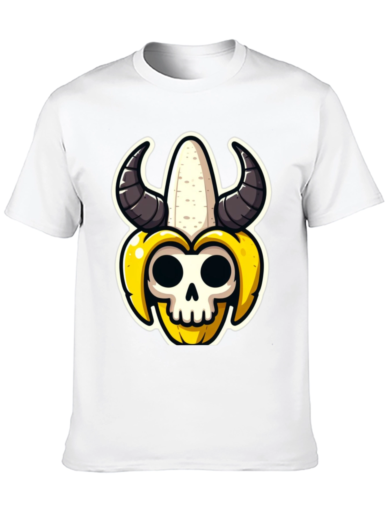 Black Banana Skull Graphic Tee view 10