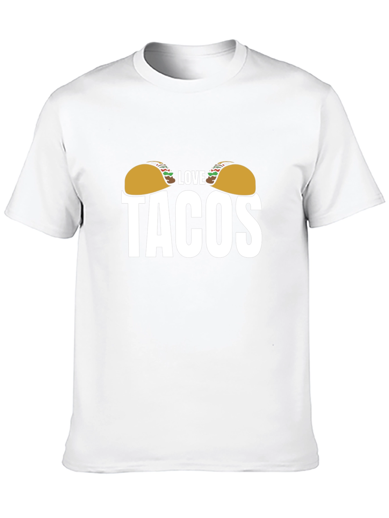 Black Love Tacos Graphic Tee - Black Cotton Blend view 10