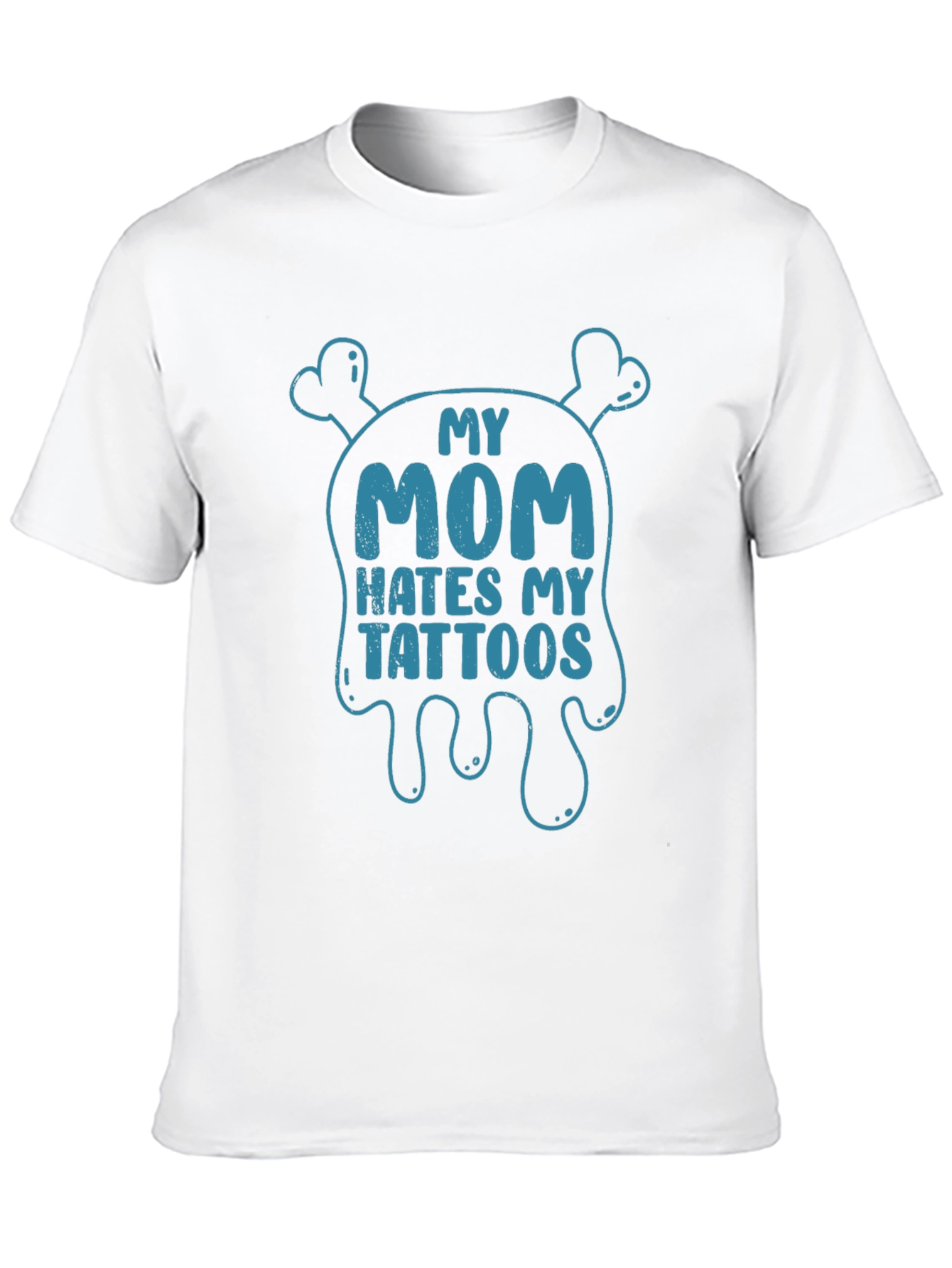 Black My Mom Hates My Tattoos T-Shirt - Novelty Graphic Tee view 10