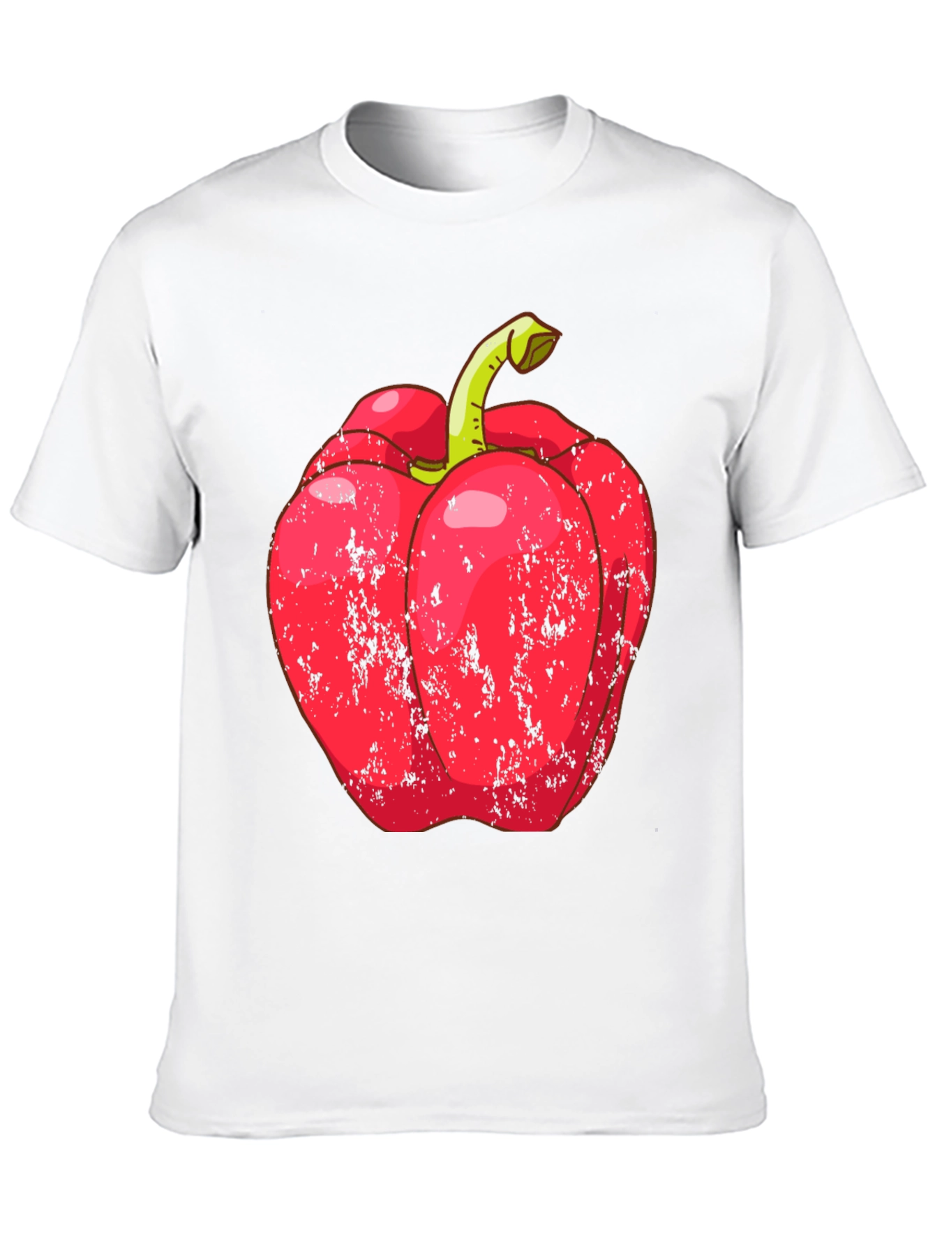 Black Red Pepper Graphic Tee - Unique Foodie Fashion view 10