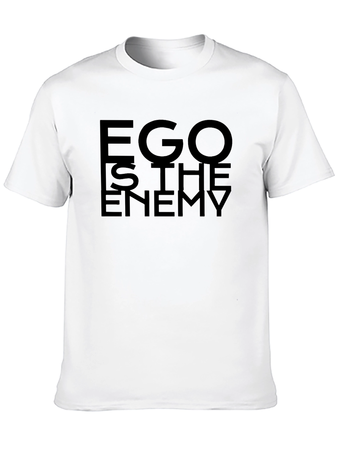 Black Ego Is The Enemy Black Graphic Tee - Unisex view 10