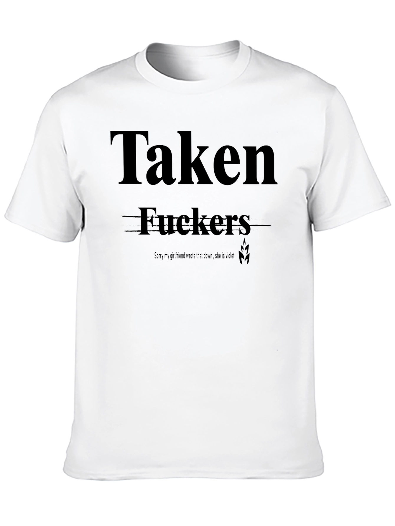 Black Taken T-Shirt - Funny Graphic Tee for Men view 10