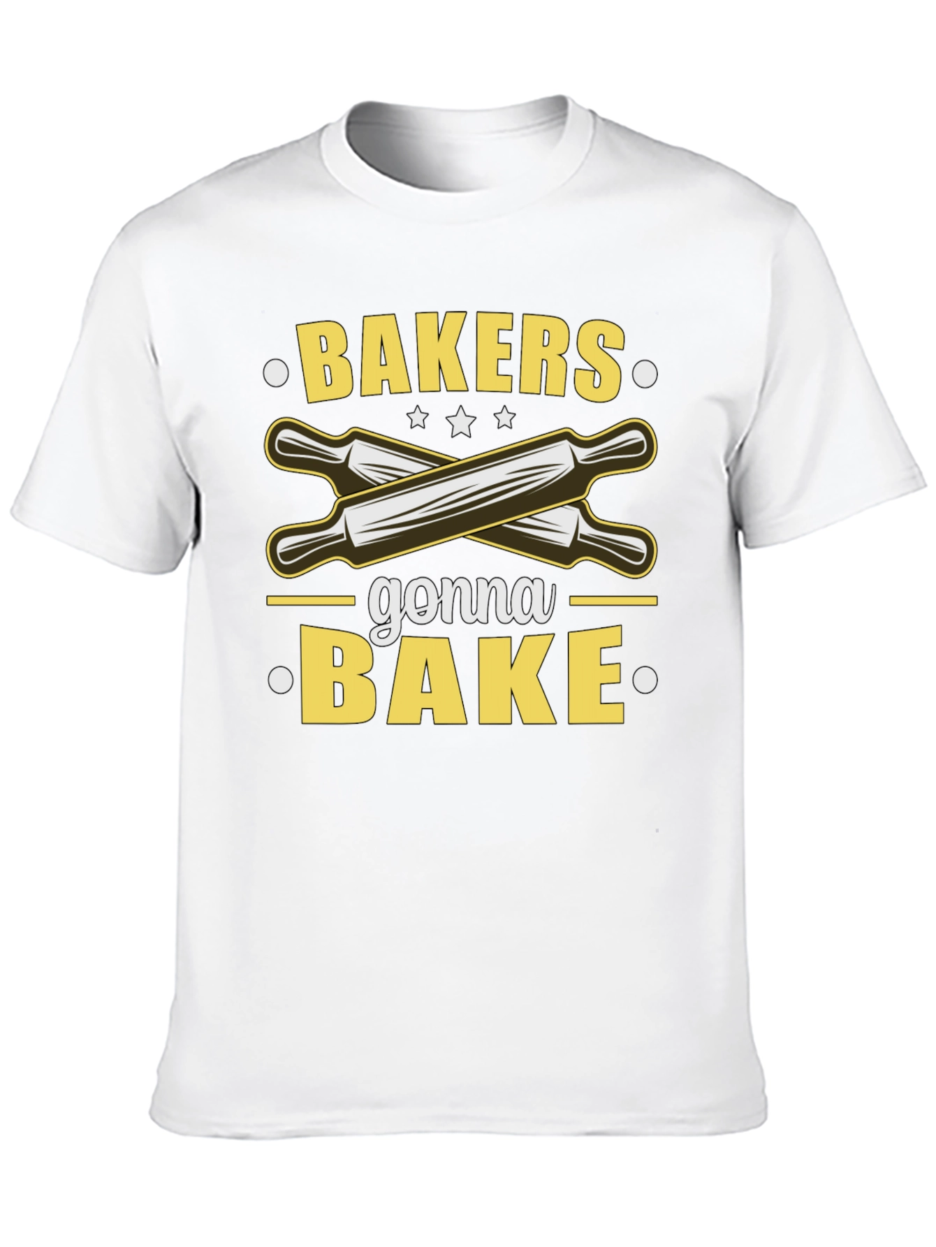 Black Bakers Gonna Bake T-Shirt view 10