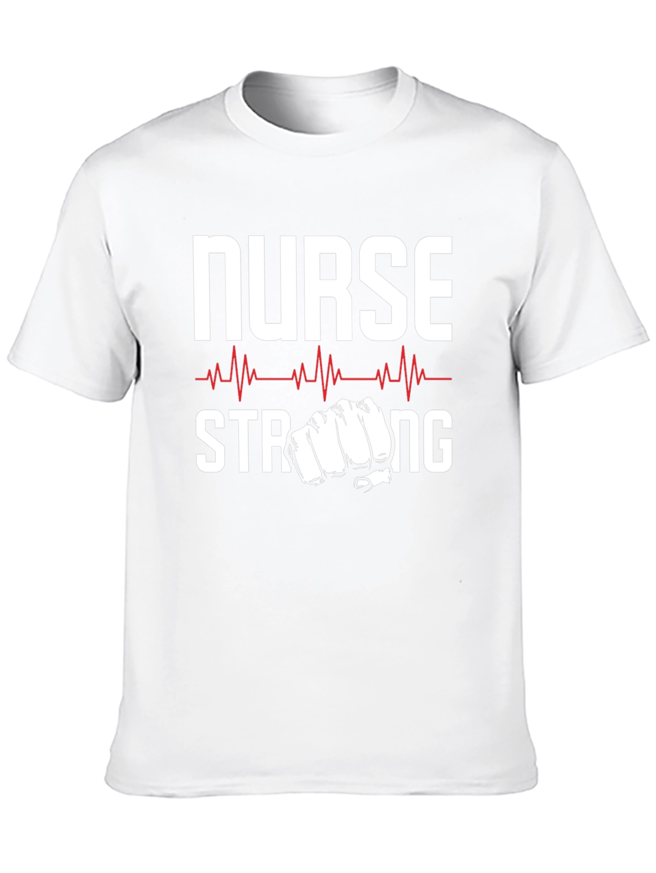 Black Nurse Strong Graphic Tee view 10