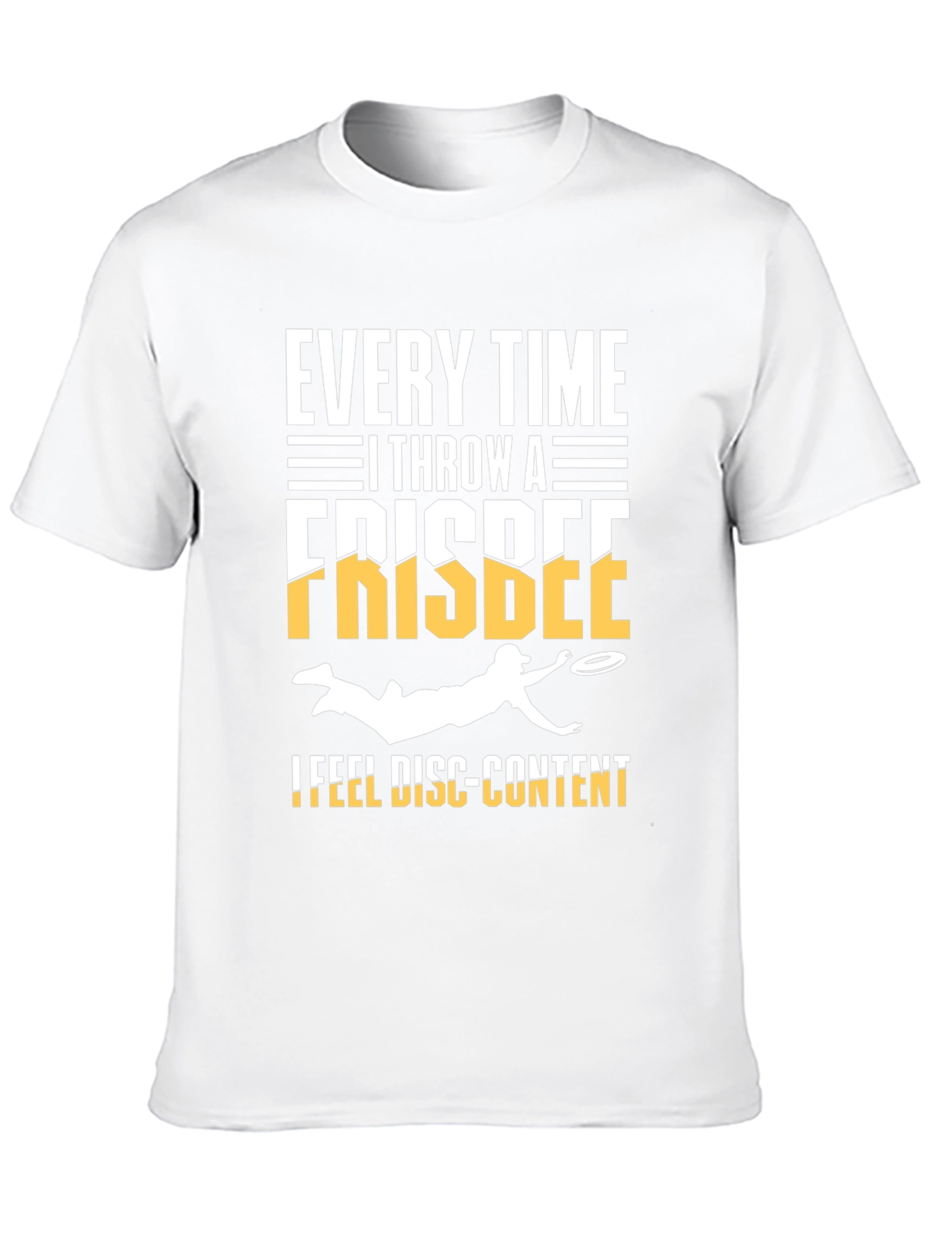 Black Funny Ultimate Frisbee T-Shirt view 10