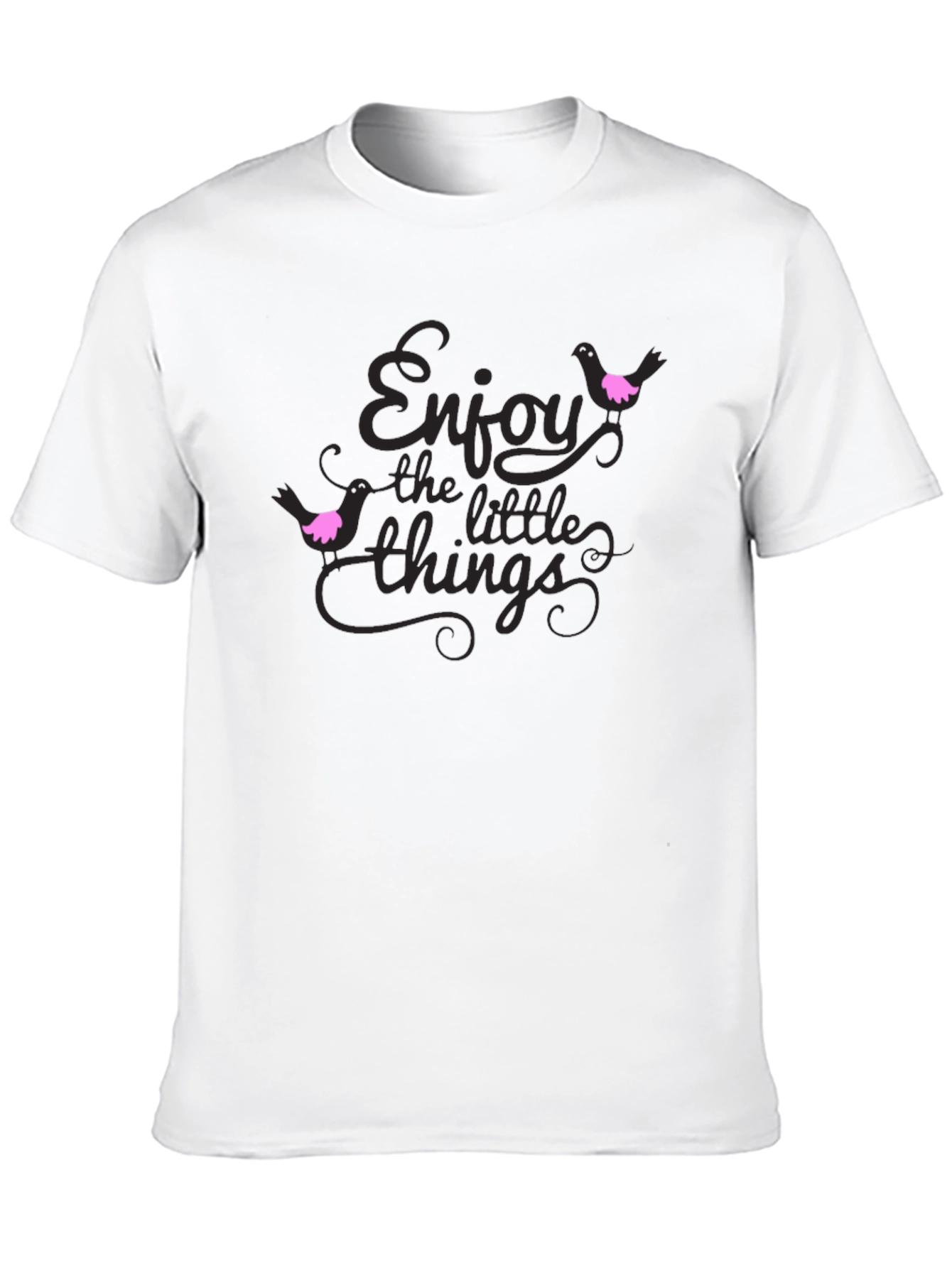 Black Enjoy the Little Things Graphic Tee view 10