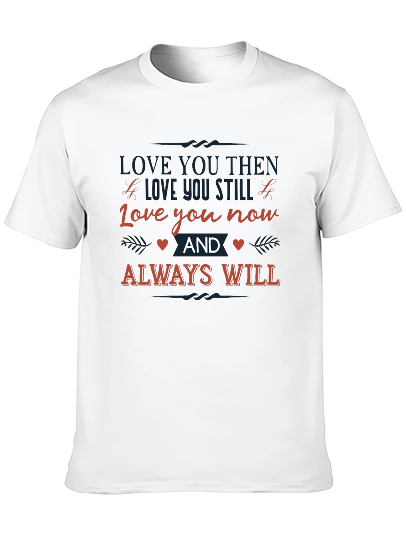 Black Love You Always Graphic Tee - Black Cotton view 10