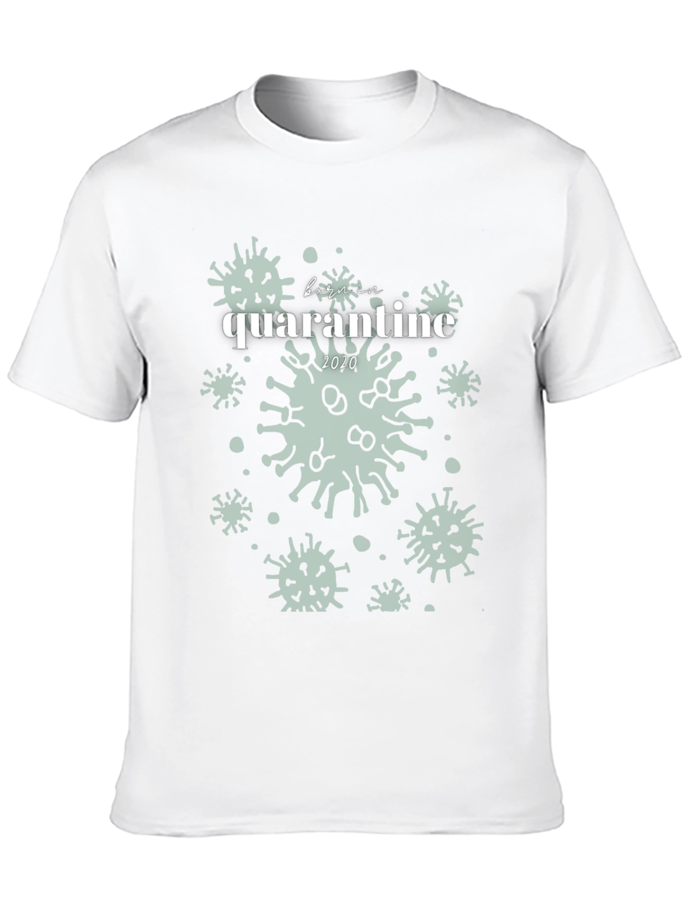 Black Born in Quarantine 2020 Graphic Tee view 10