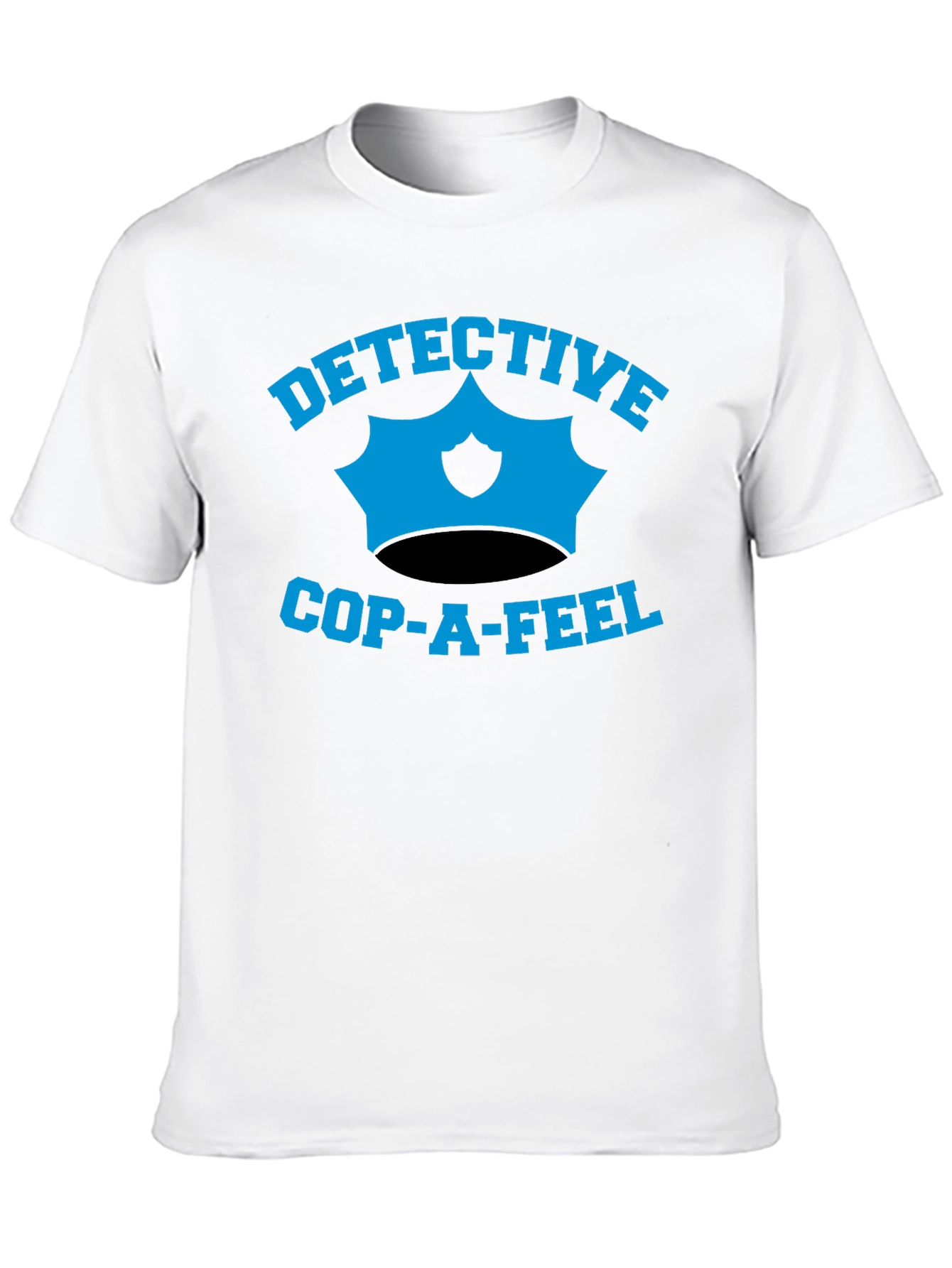 Black Detective Cop-A-Feel Graphic T-Shirt view 10