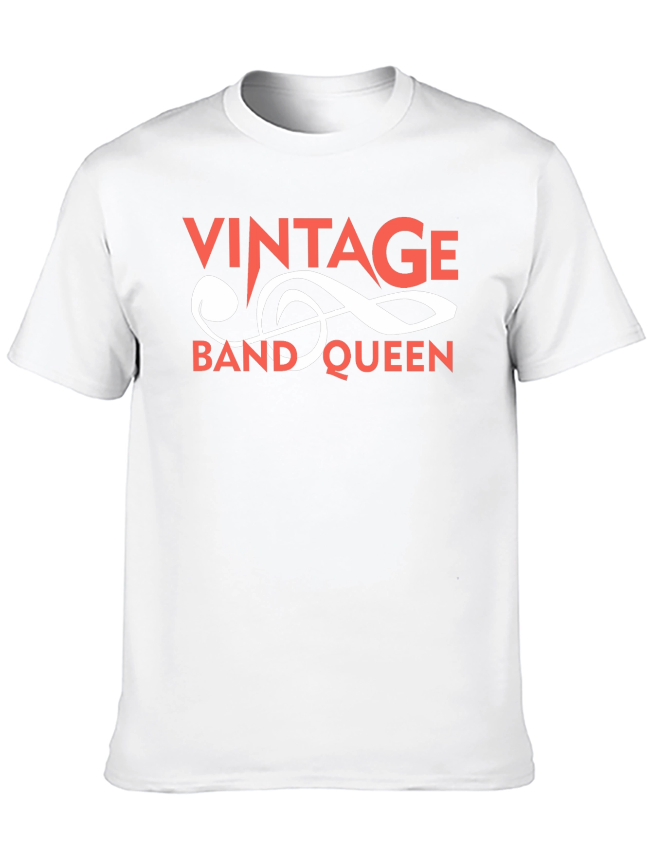 Black Vintage Band Queen Graphic Tee - Black Cotton view 10