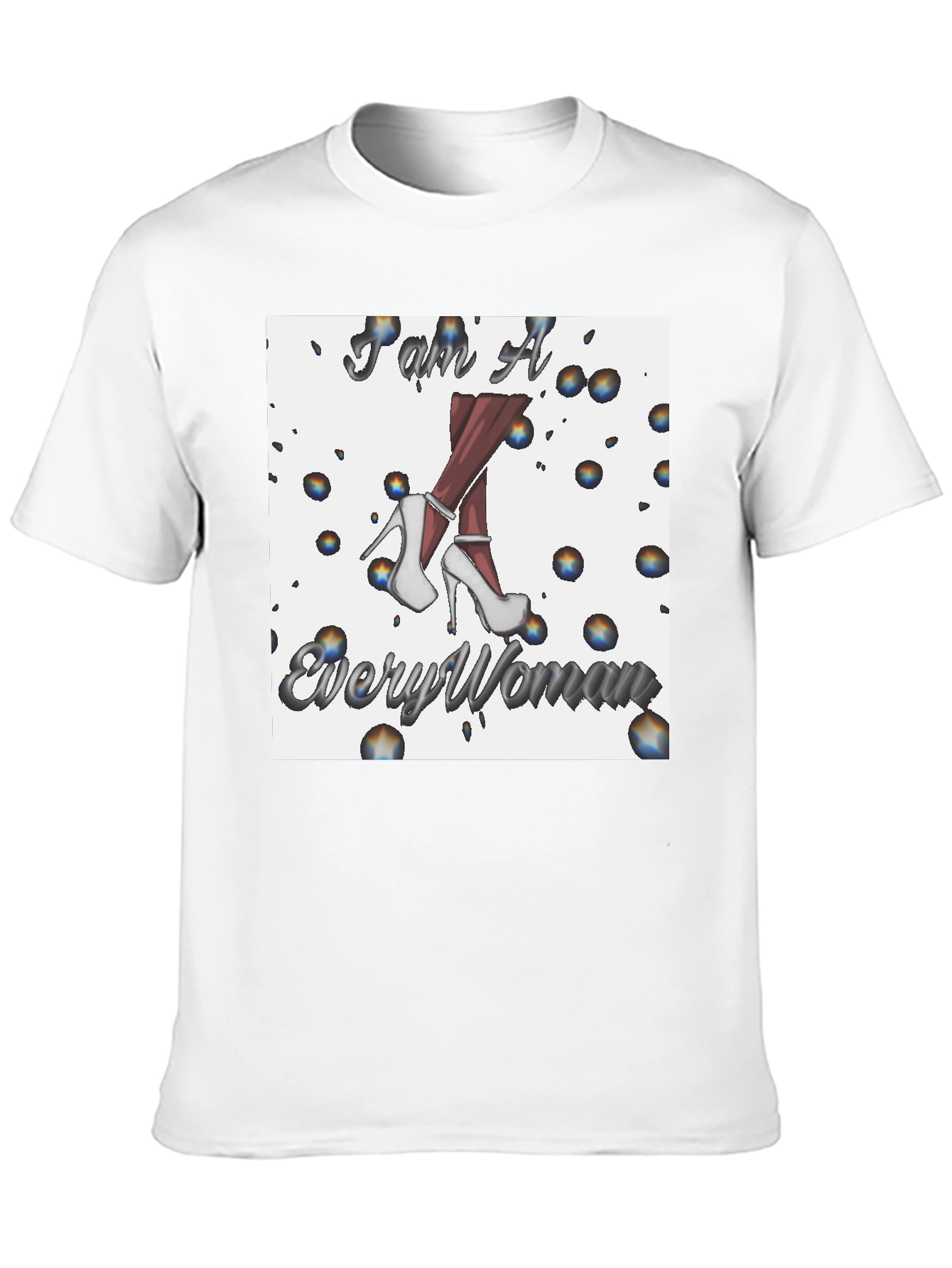 Black EveryWoman Graphic Tee - Black view 10