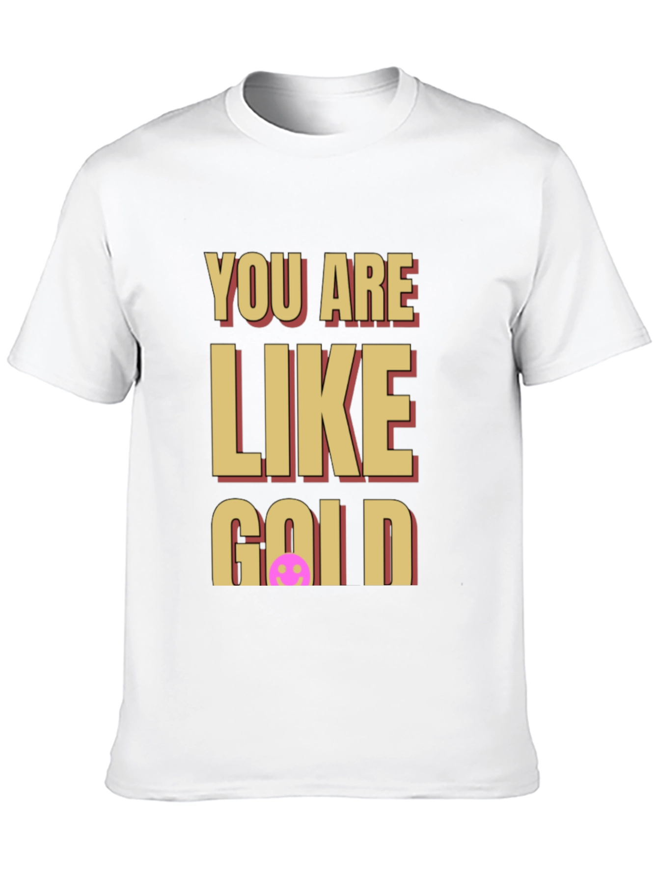 Black You Are Like Gold Graphic Tee view 10