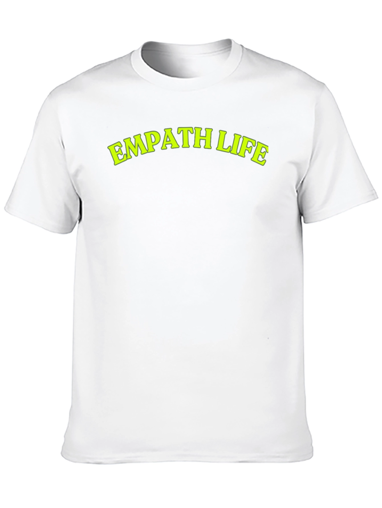 Black Empath Life Black T-Shirt - Bold Statement Tee view 10