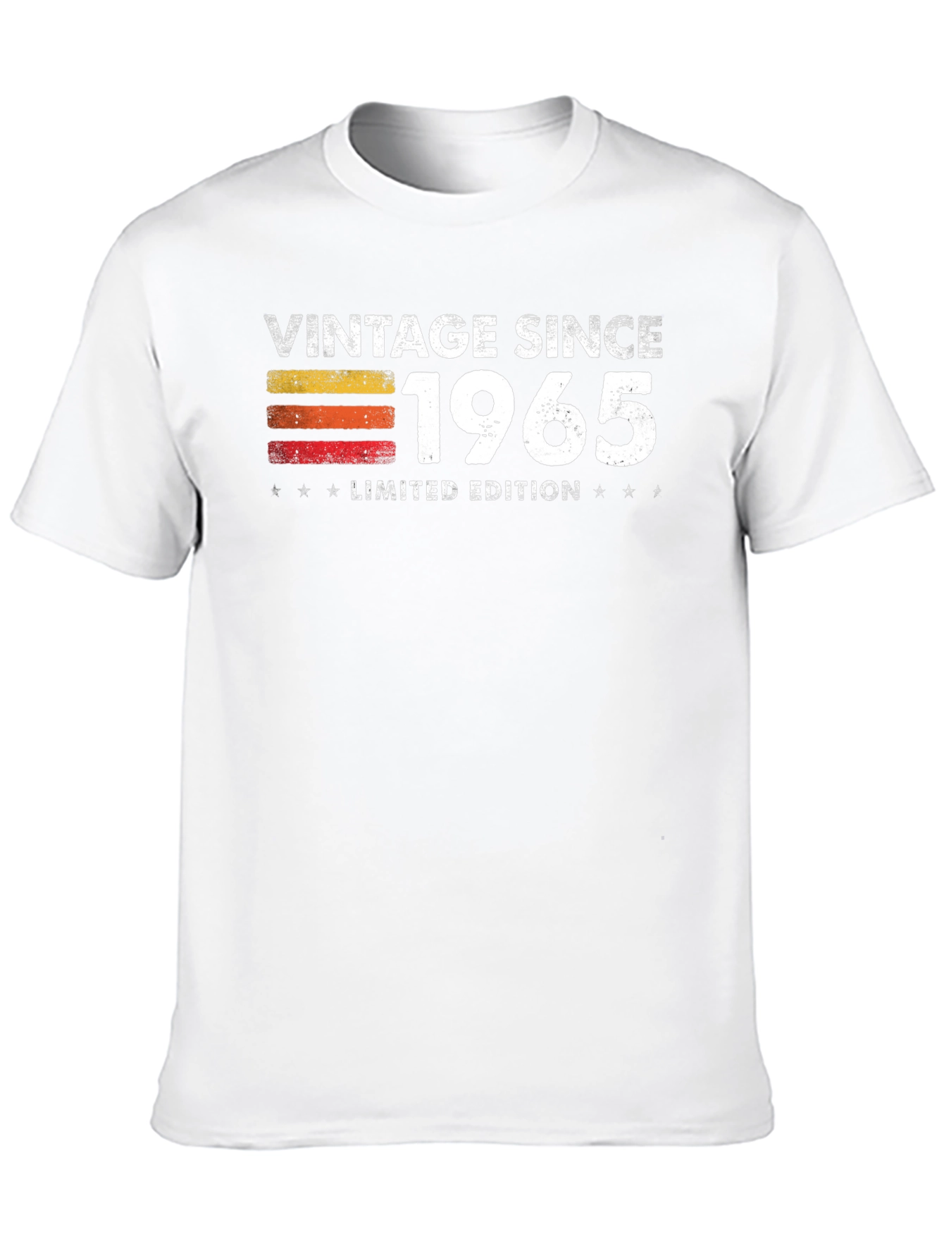 Black Vintage Since 1965 Limited Edition Black T-Shirt view 10