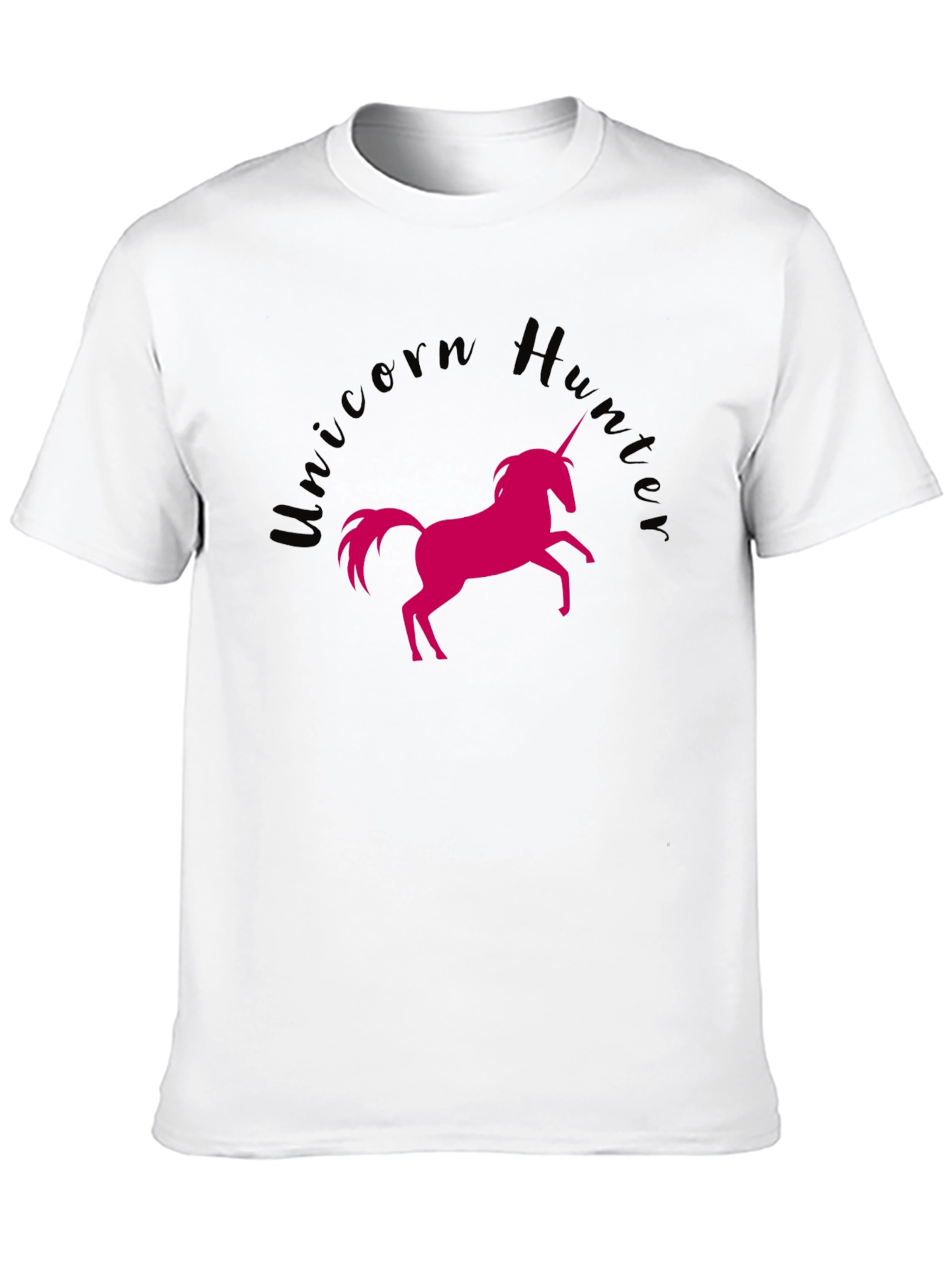 Black Unicorn Hunt Black Graphic Tee view 10