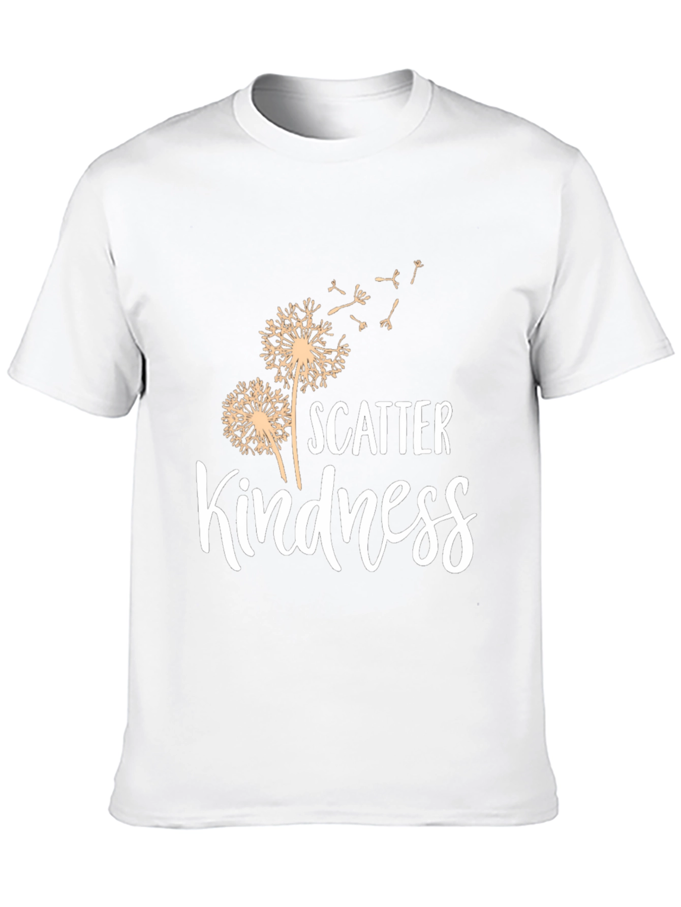 Black Scatter Kindness Graphic Tee view 10