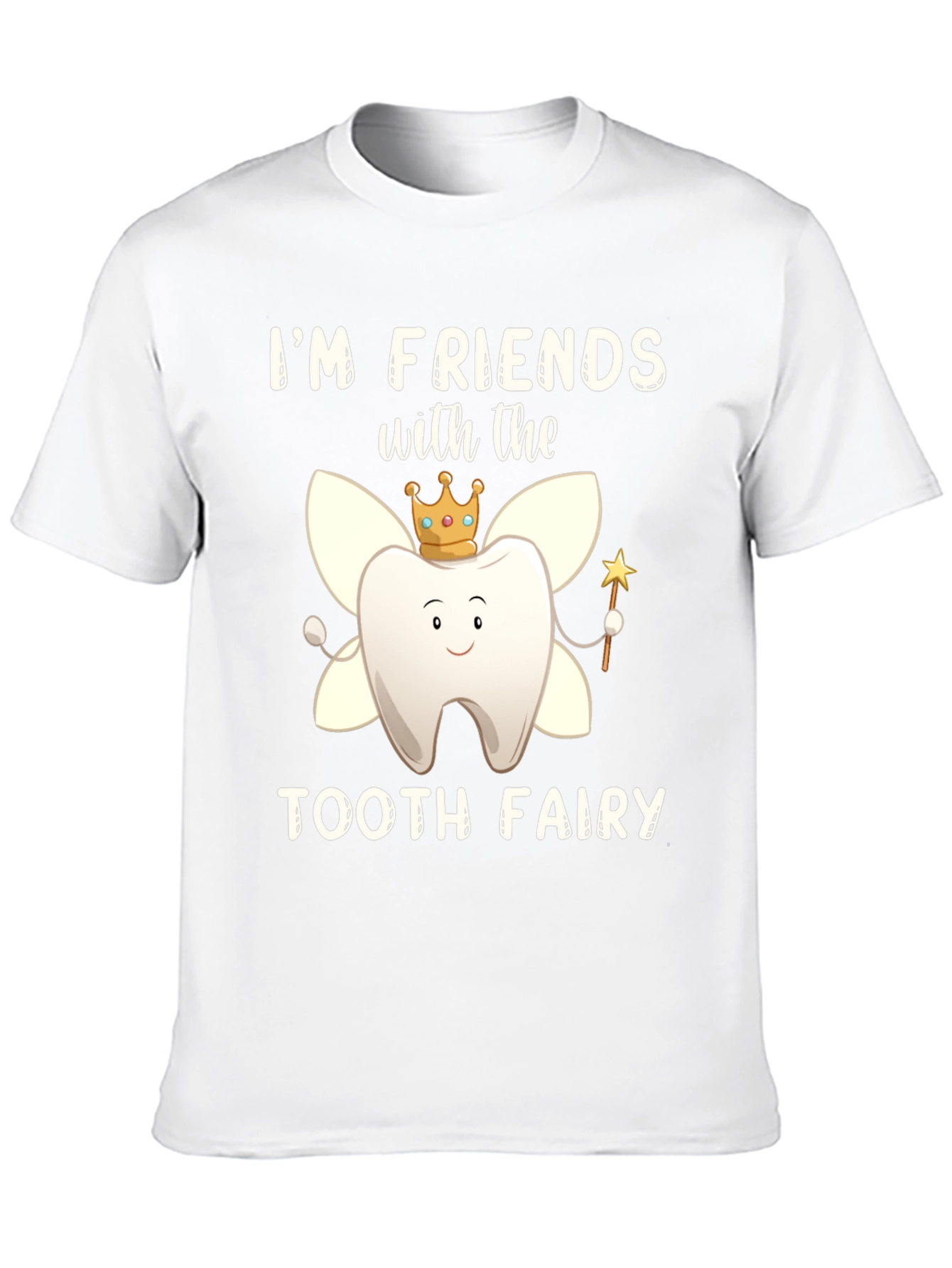Black Tooth Fairy Friend Graphic Tee view 10