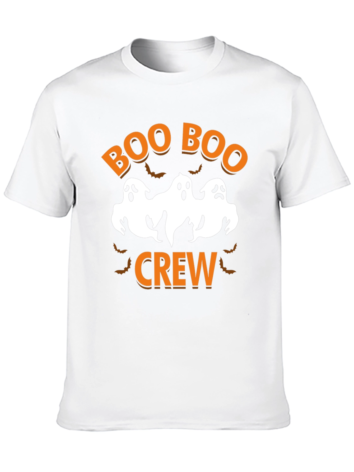 Black Boo Boo Crew Halloween T-Shirt view 10