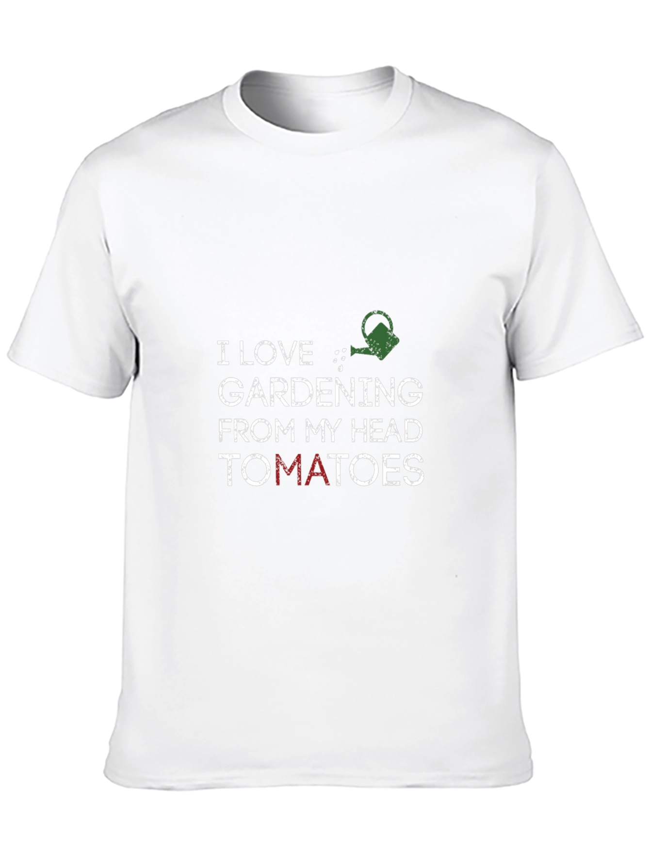 Black I Love Gardening T-Shirt - Funny Gardener Tee view 10