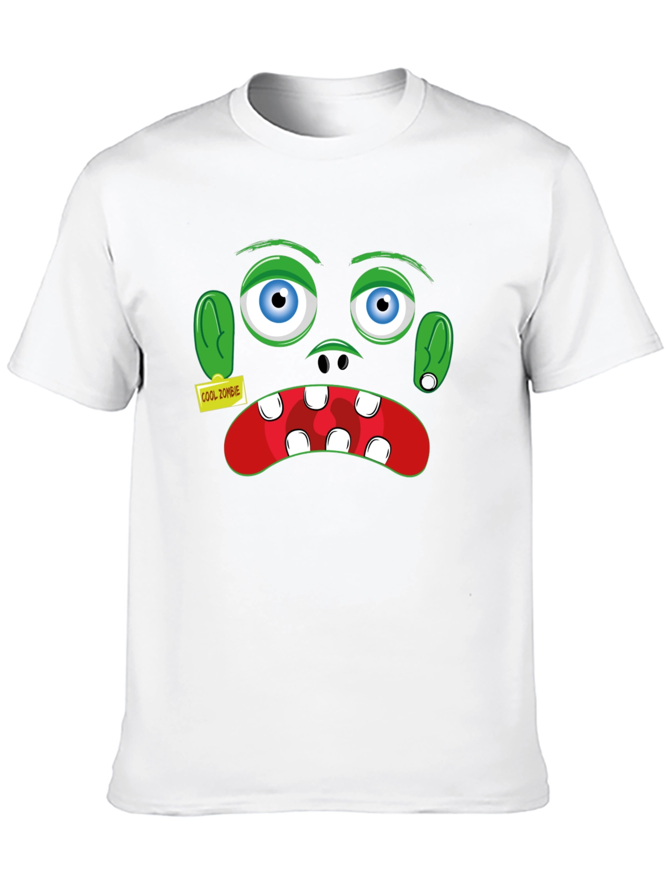 Black Cool Zombie Graphic T-Shirt - Halloween view 10