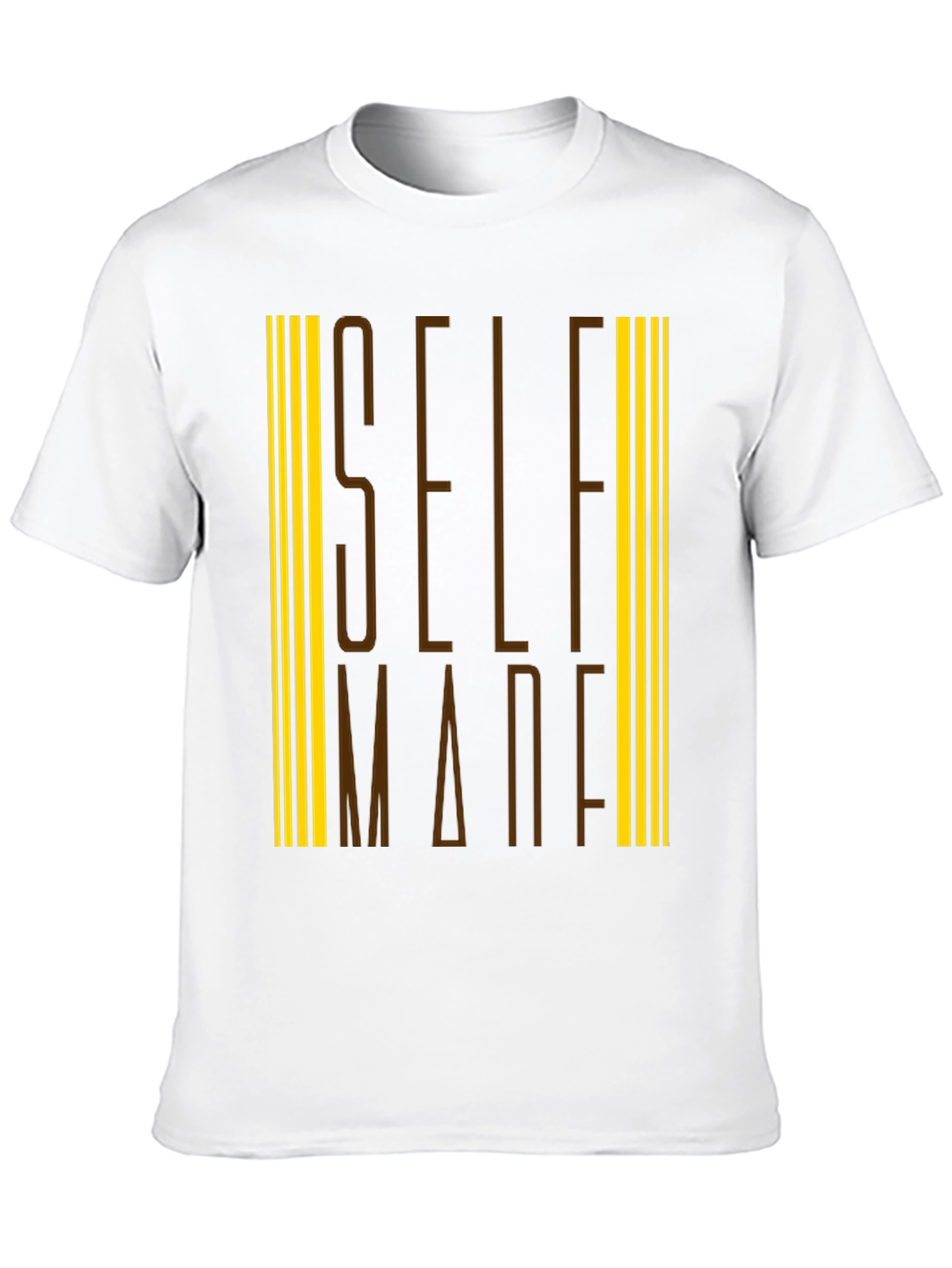 Black Self Made Graphic Tee - Black Cotton Blend view 10