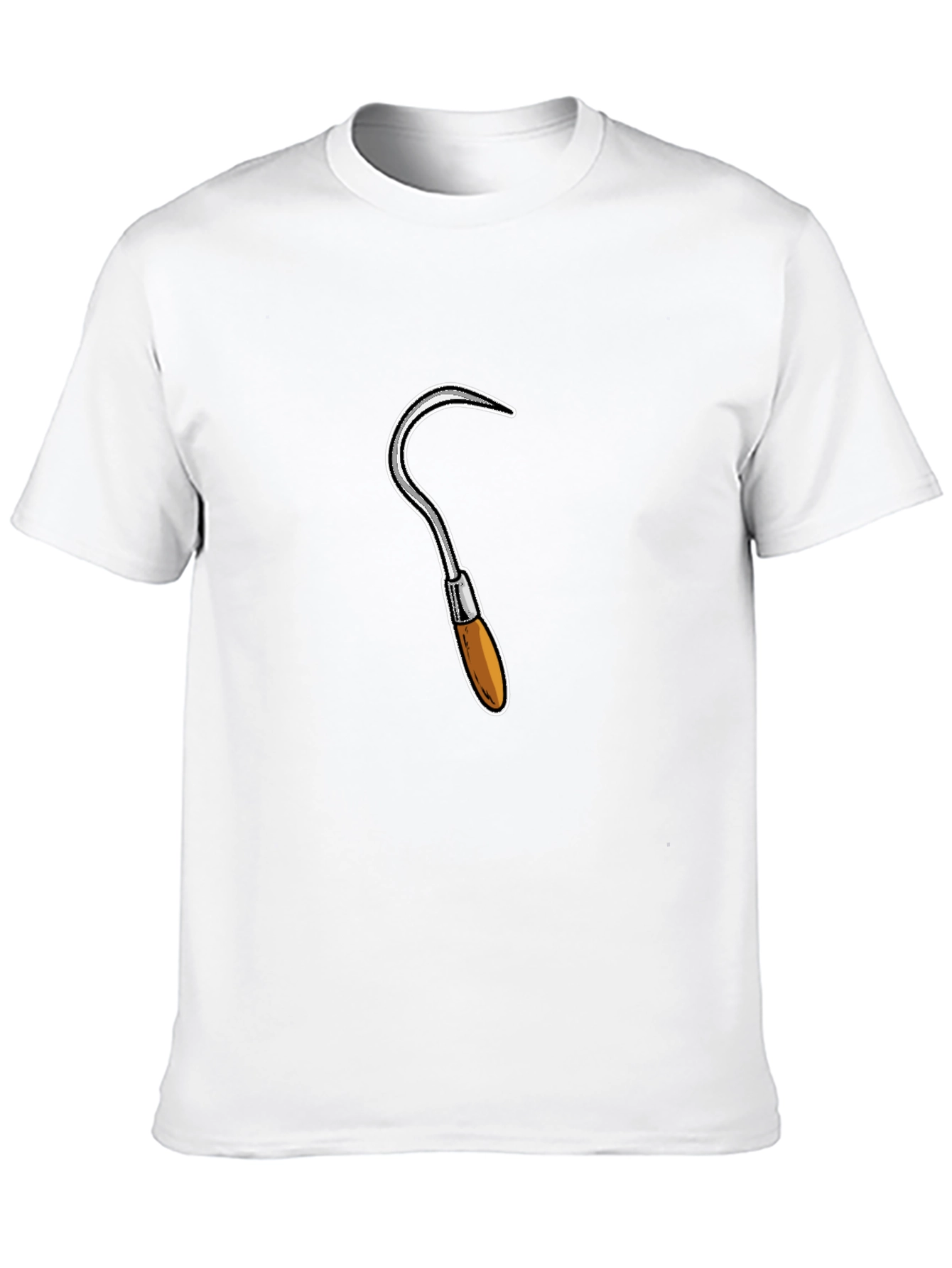 Black Novelty Hook Graphic Tee - Black view 10