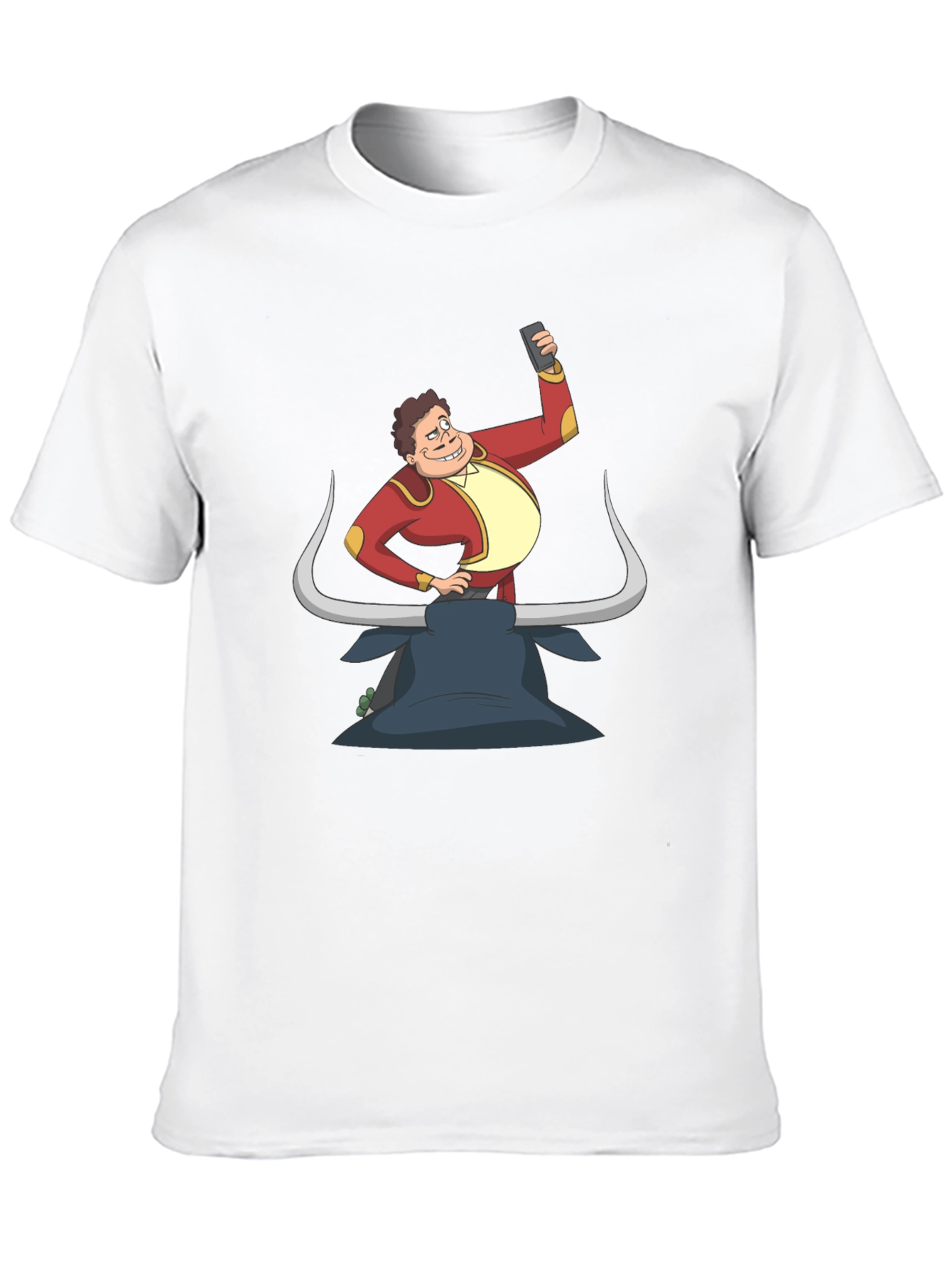 Black Matador Selfie Graphic T-Shirt view 10