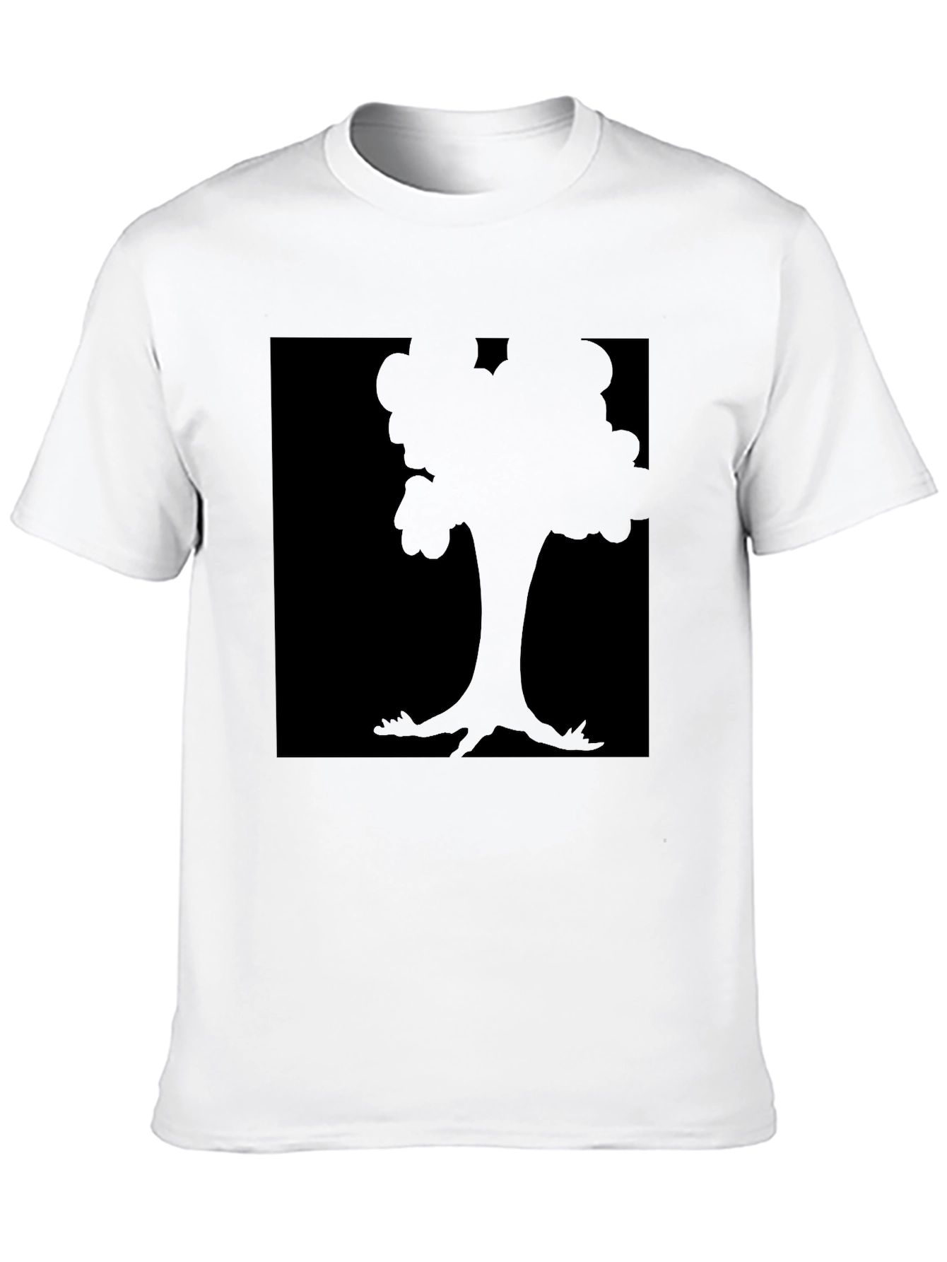 Black Black Tree Graphic Tee - Stylish and Comfortable view 10