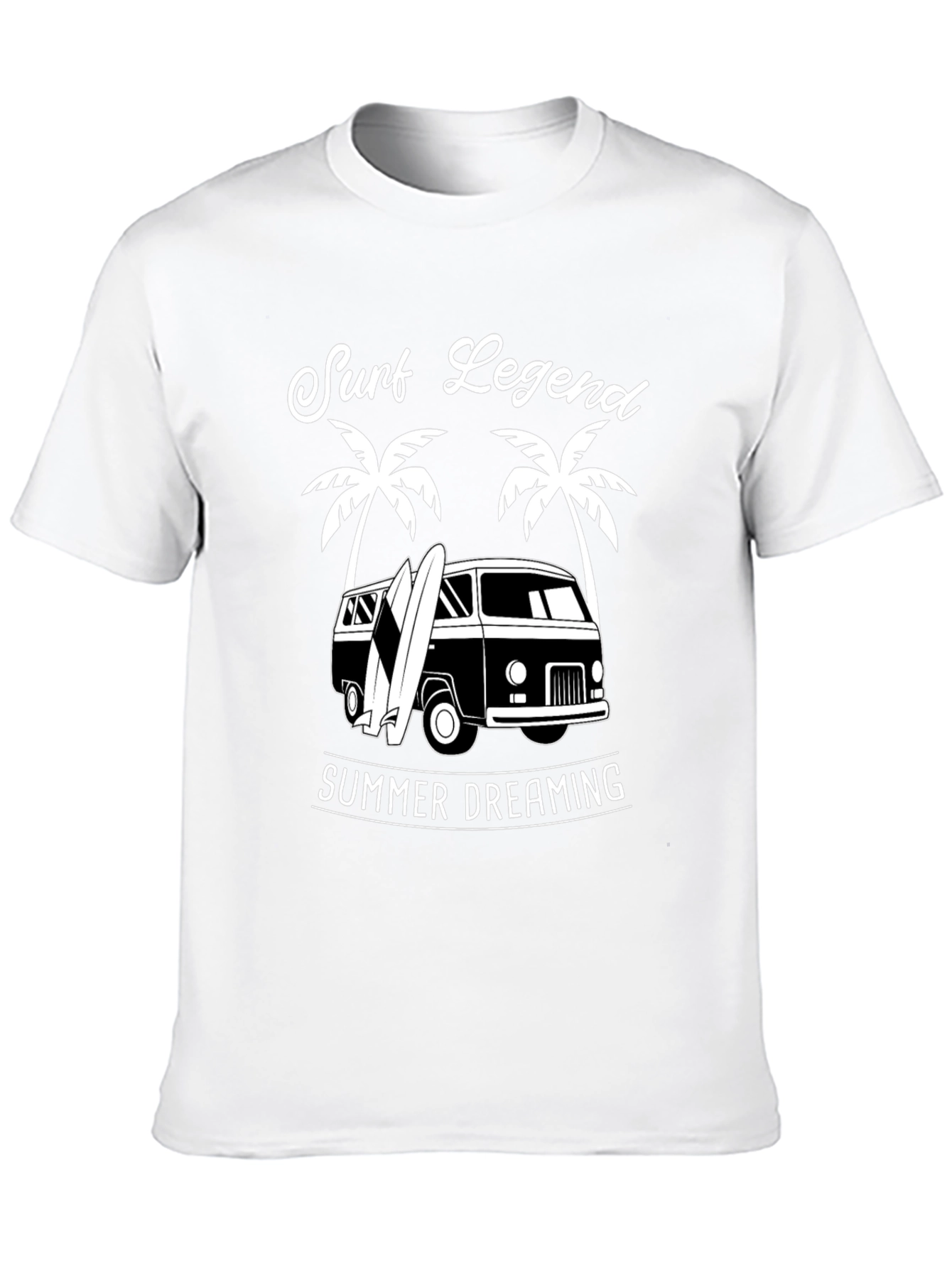 Black Surf Legend Summer Dreaming T-Shirt view 10