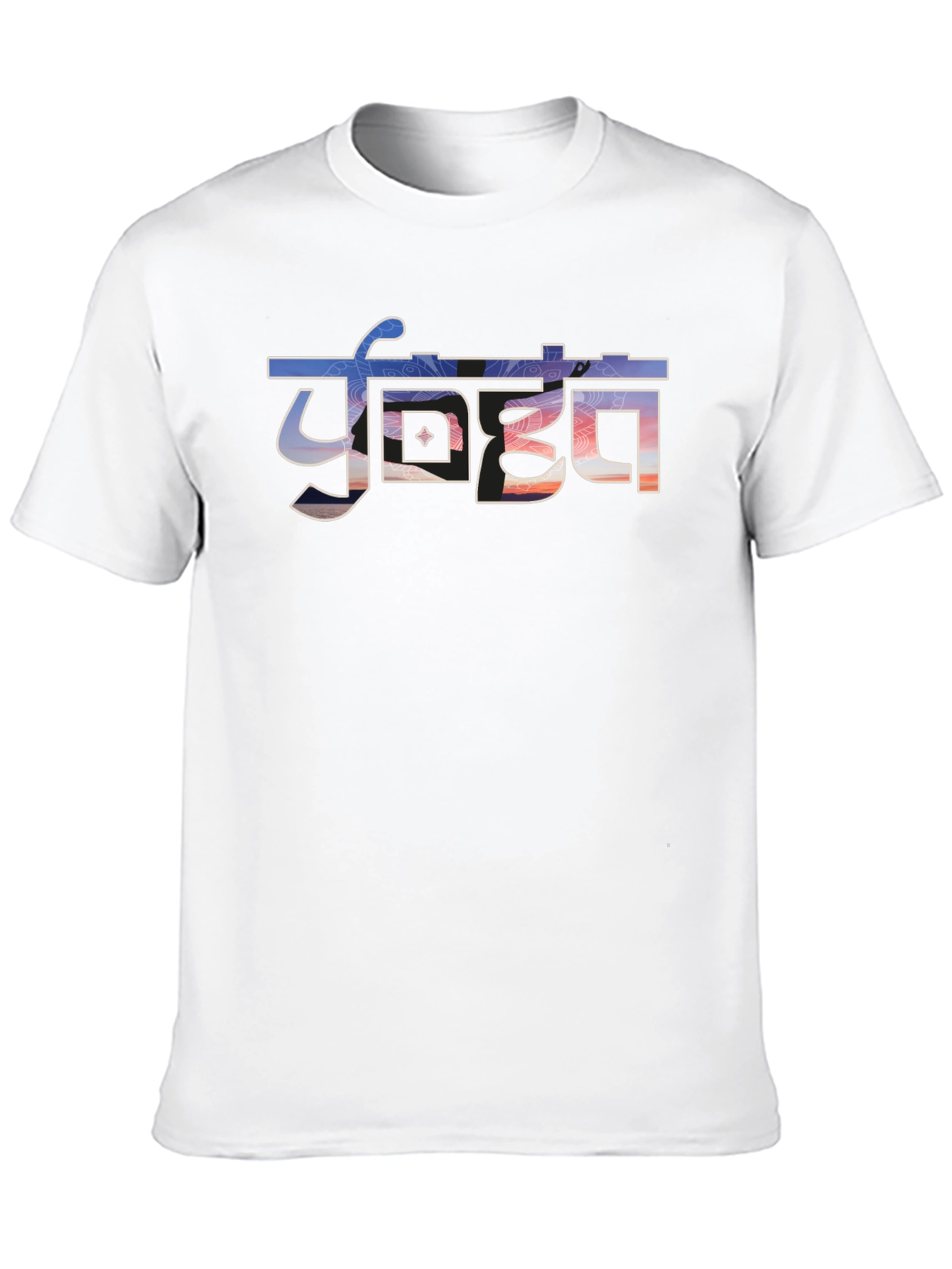 Black Yoga Graphic Tee - Relaxed Fit view 10