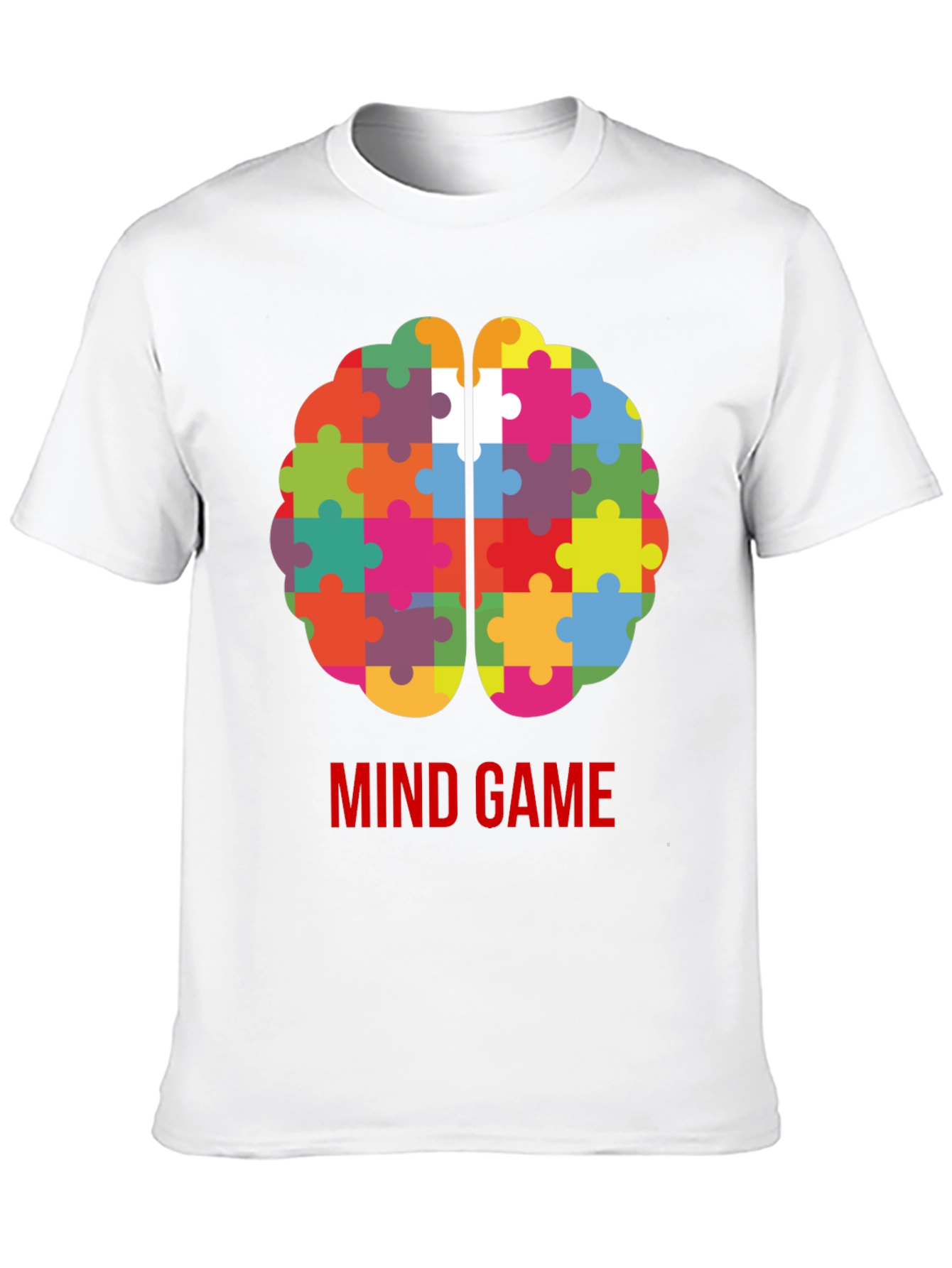Mind Game Brain Puzzle T-Shirt - 10