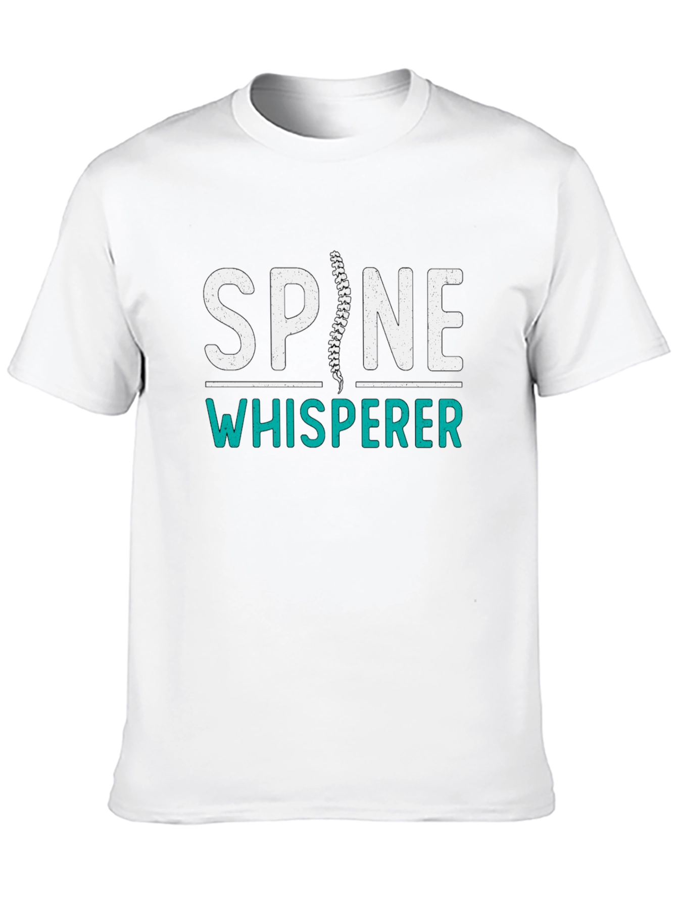 Black Spine Whisperer Graphic T-Shirt - Chiropractic Humor Tee view 10
