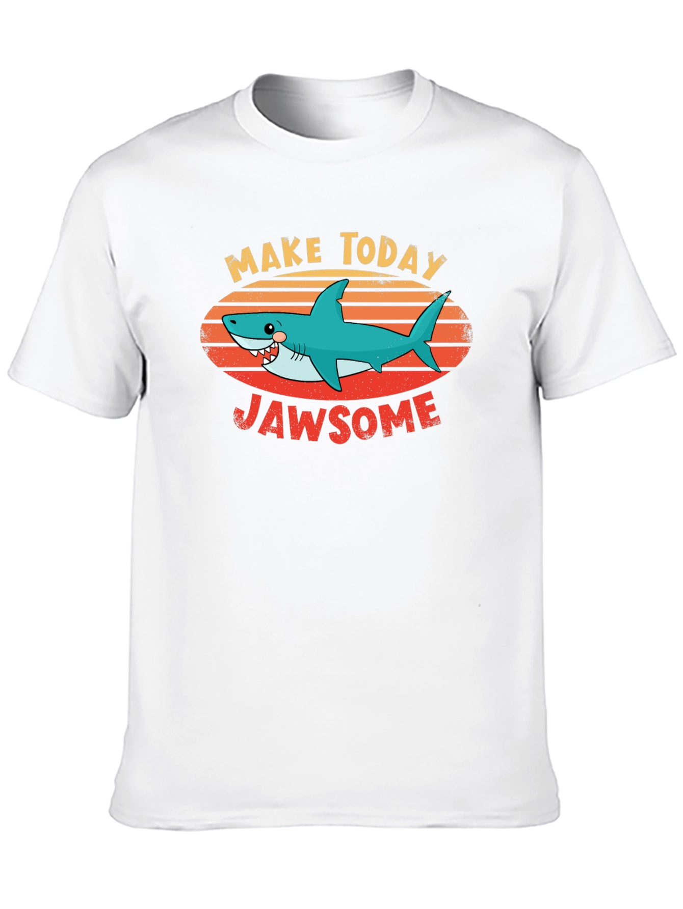 Black Jawsome Shark Graphic T-Shirt view 10
