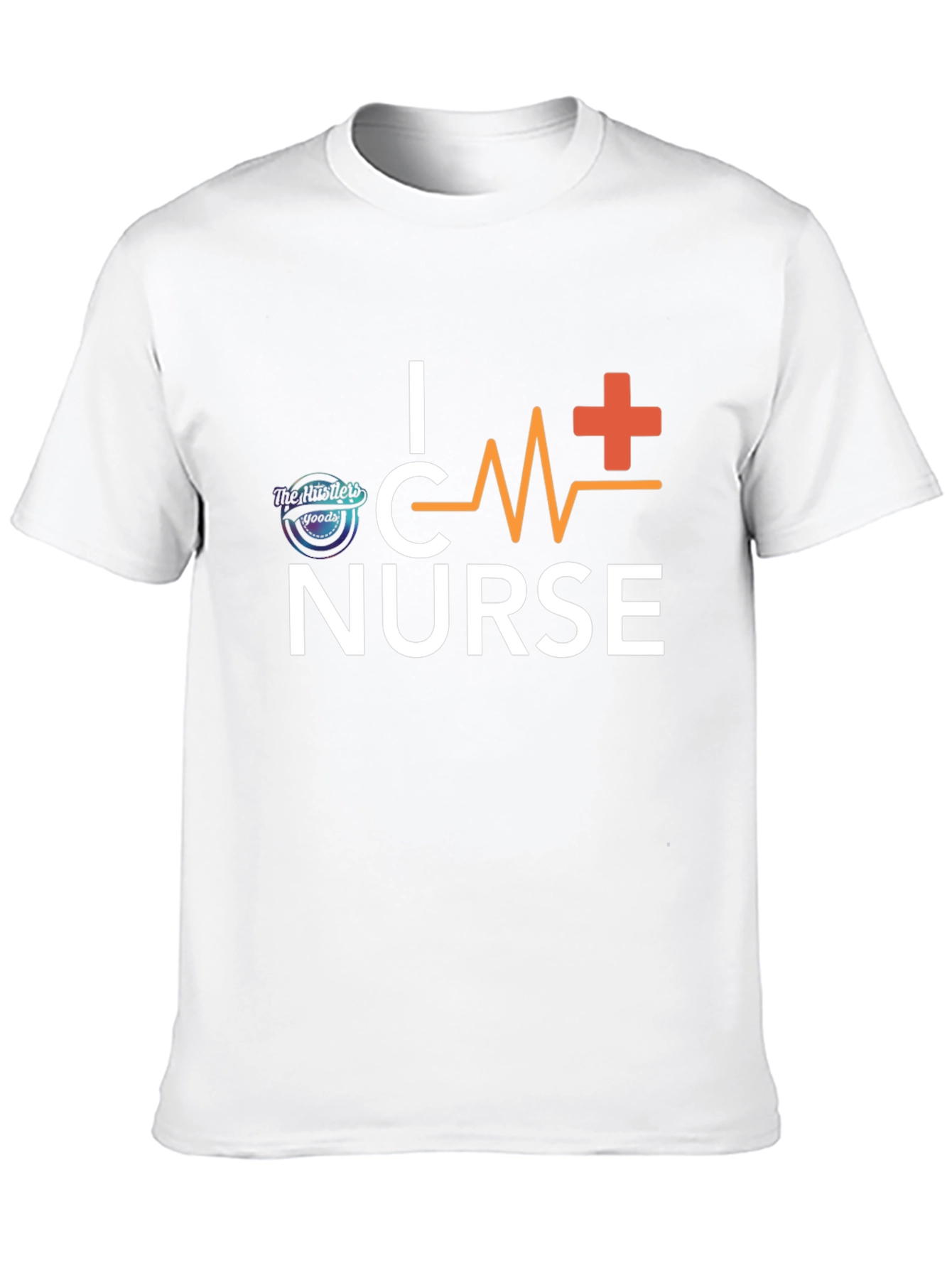 Black I Heart Nurse Black T-Shirt view 10