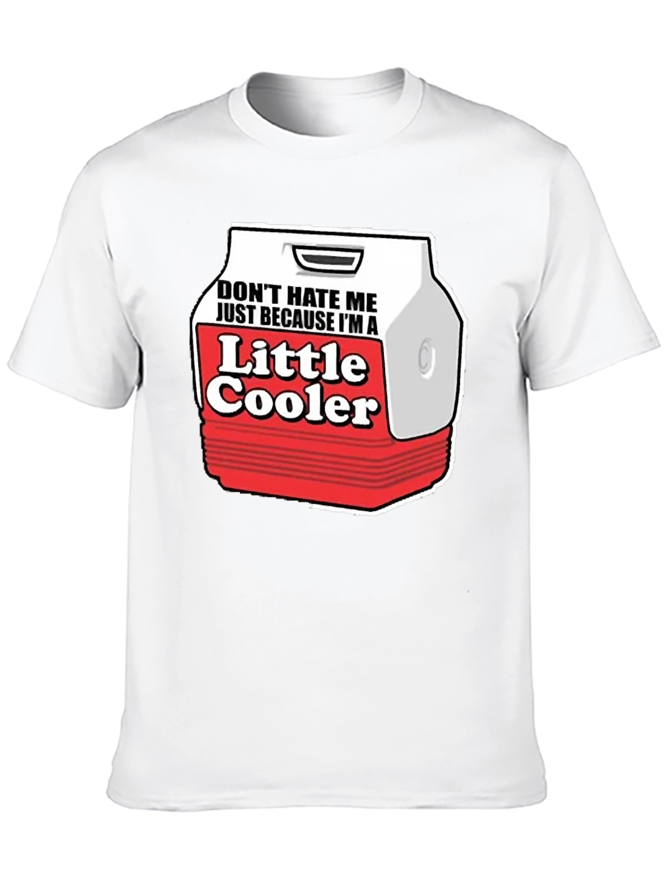 Black Little Cooler Graphic Tee - Funny Novelty Shirt view 10