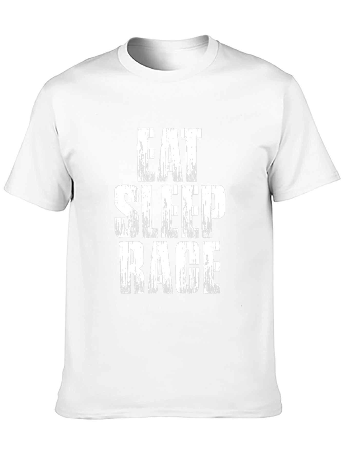 Black Eat Sleep Rage T-Shirt - Funny Gym Workout Tee view 10