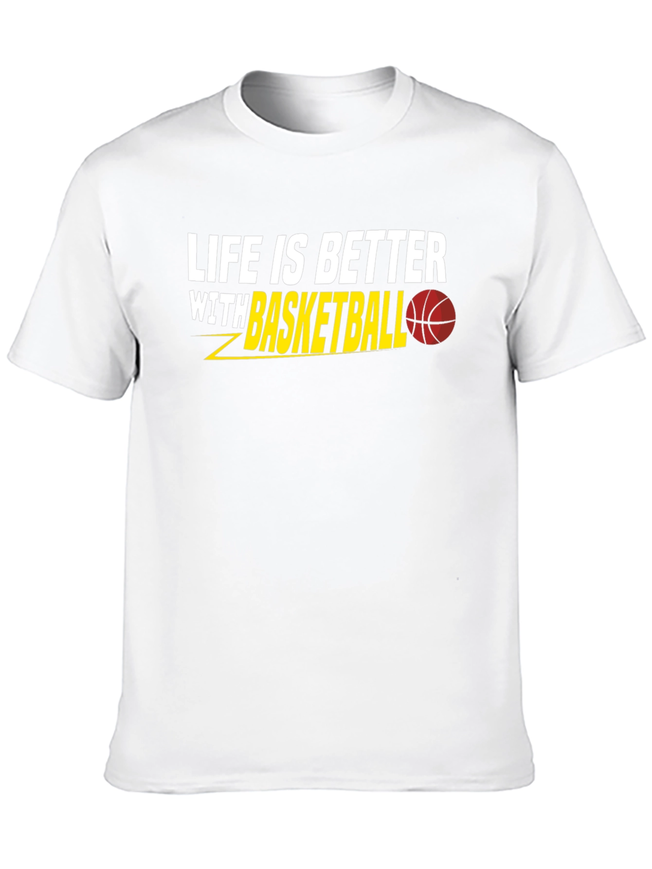 Black Life is Better With Basketball T-Shirt view 10