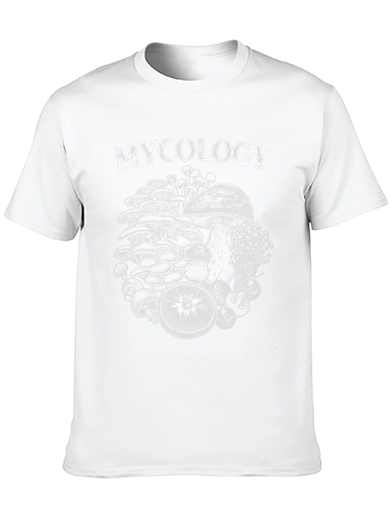Black Mycology T-Shirt - Mushroom Graphic Tee view 10