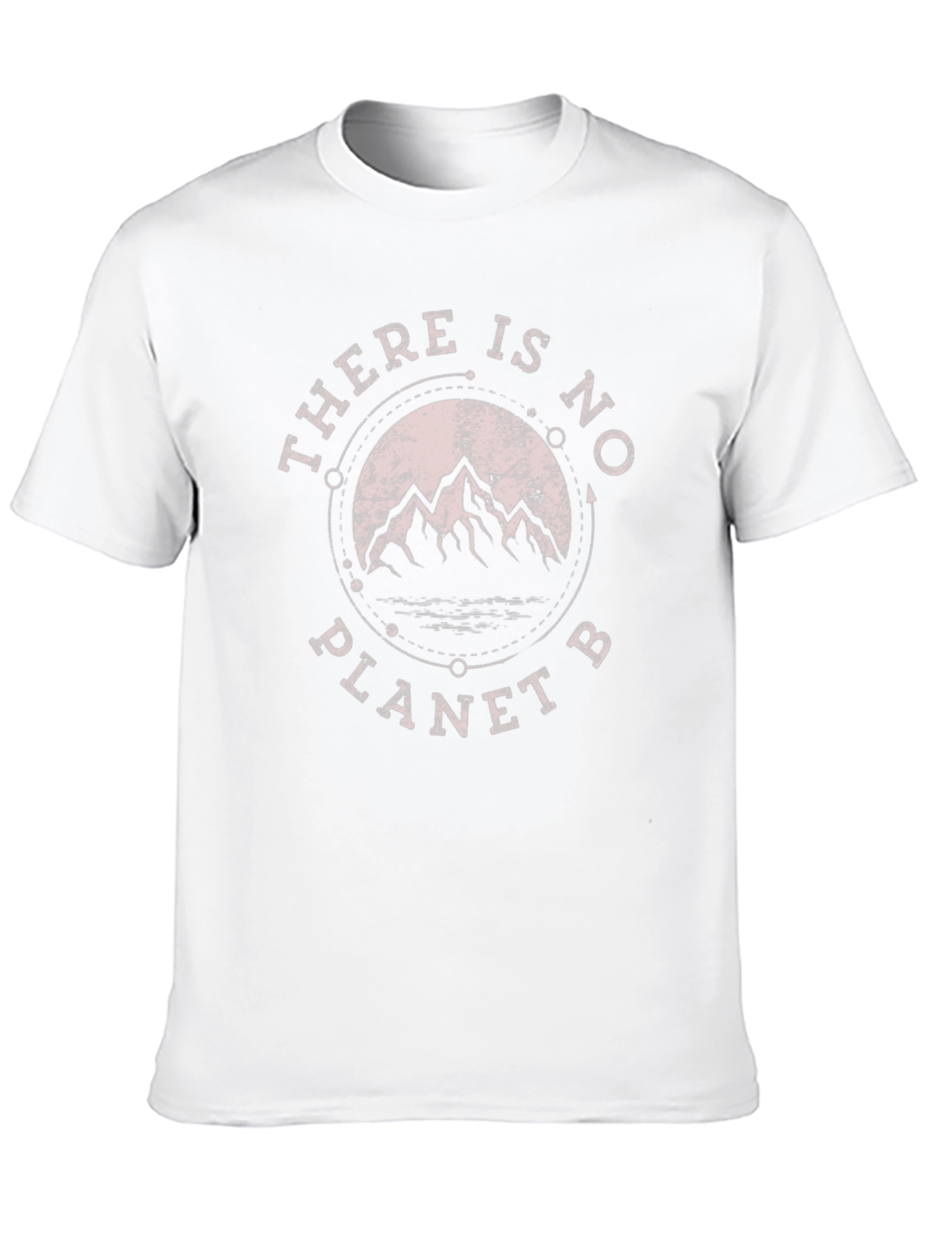 Black Eco-Friendly Black T-Shirt - There Is No Planet B view 10