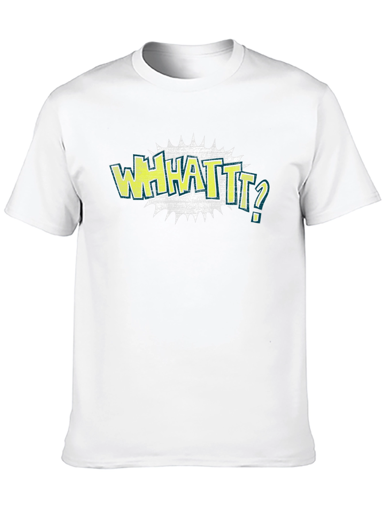 Black WHHATT? Graphic Tee - Black T-Shirt view 10