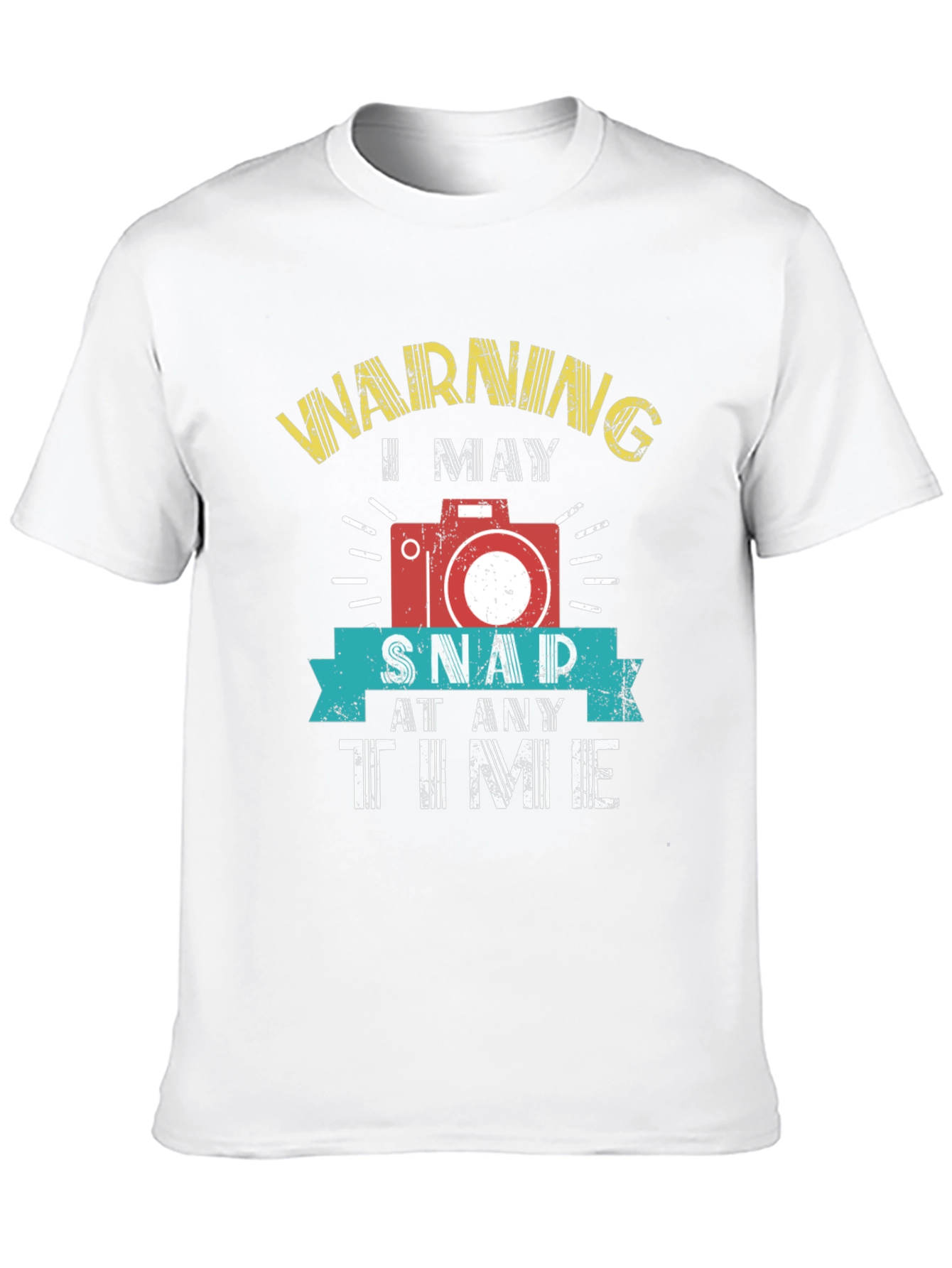 Black Warning I May Snap At Any Time T-Shirt view 10