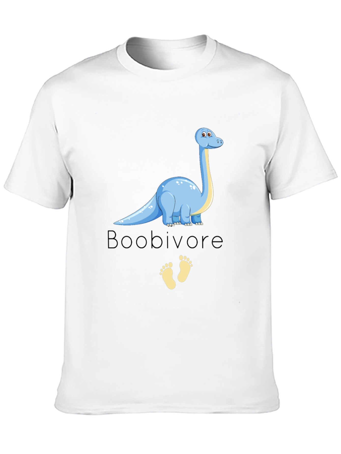 Black Boobivore Dinosaur Graphic T-Shirt view 10
